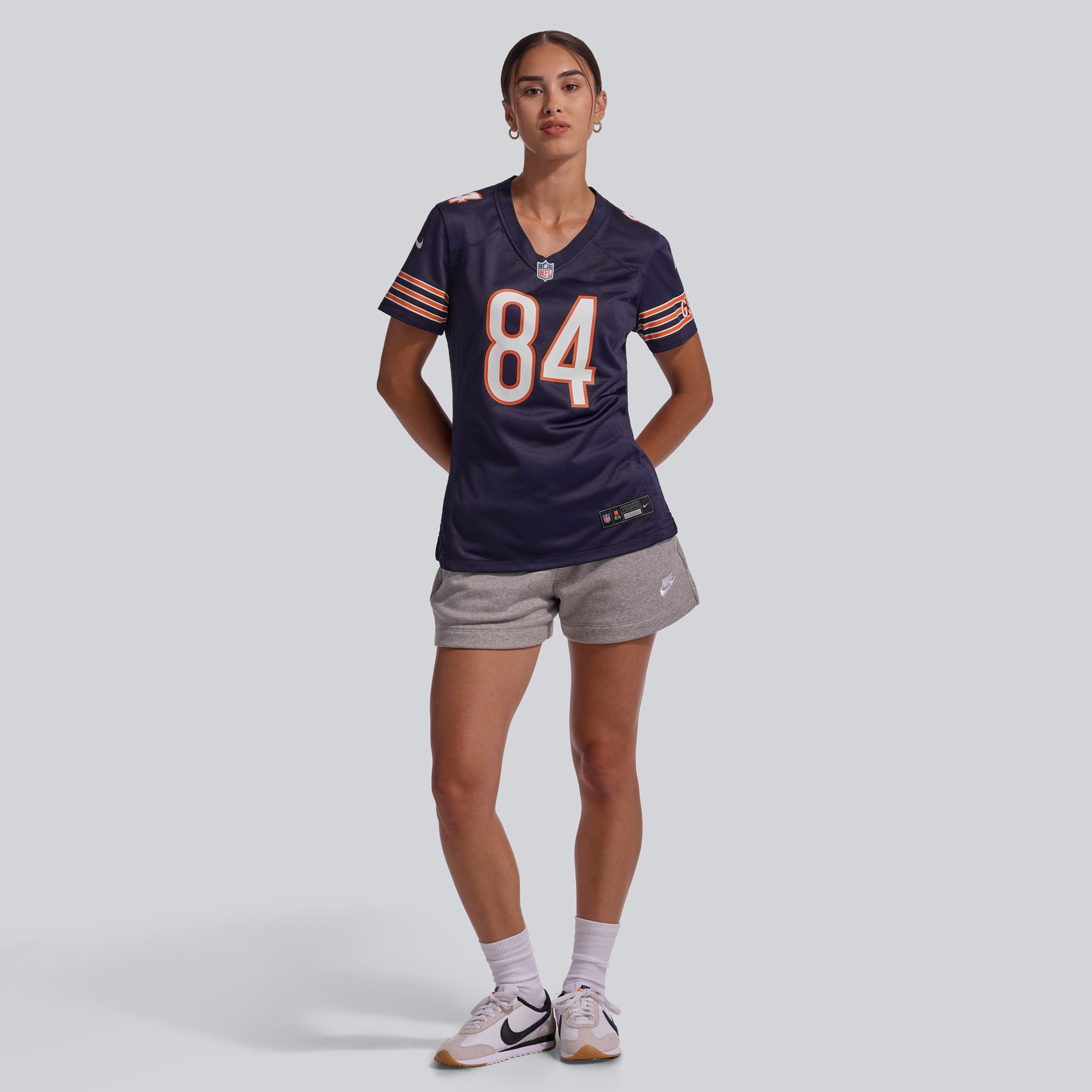 Maillot alternatif Nike Colston Loveland blanc des Bears de Chicago pour femmes