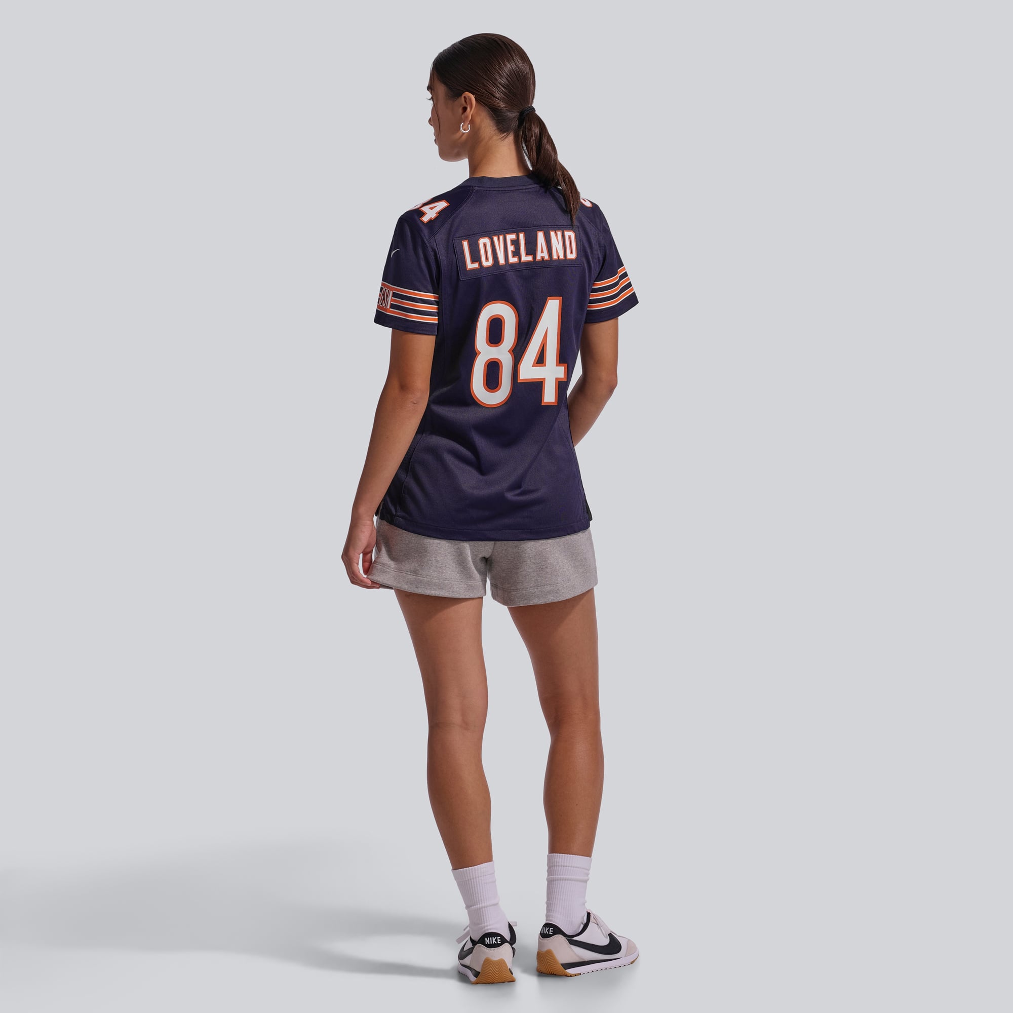 Maillot alternatif Nike Colston Loveland blanc des Bears de Chicago pour femmes