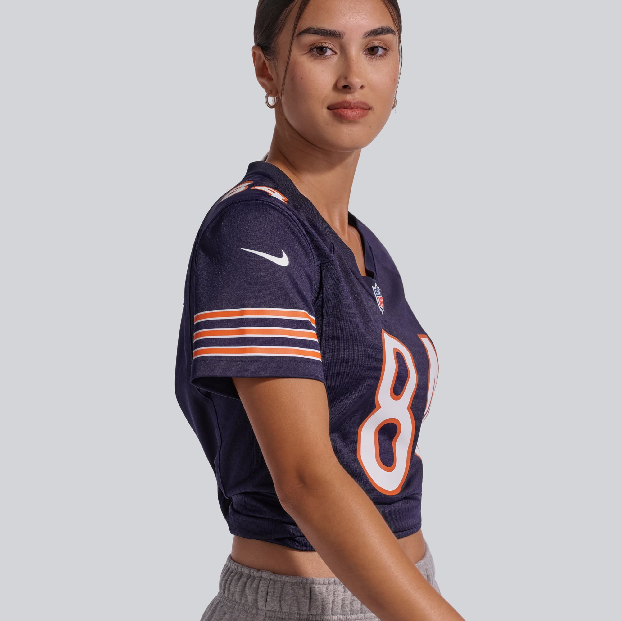Maillot alternatif Nike Colston Loveland blanc des Bears de Chicago pour femmes