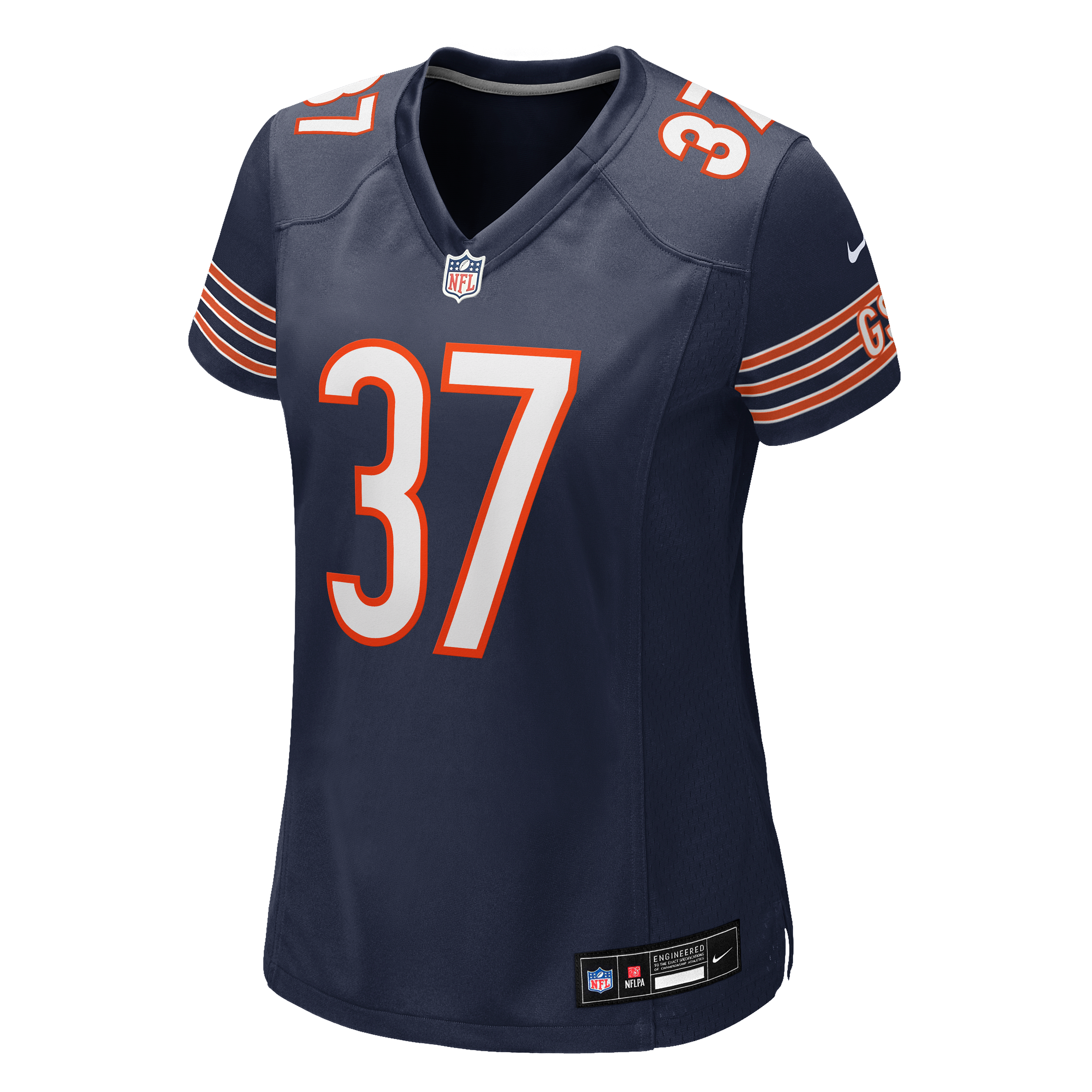 Maillot de match Nike Deantre Prince bleu marine des Chicago Bears pour femmes