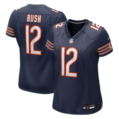 Devin Bush Chicago Bears Nike Women's Team Game Jersey - Navy