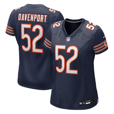 Marcus Davenport Chicago Bears Nike Women's Team Game Jersey - Navy