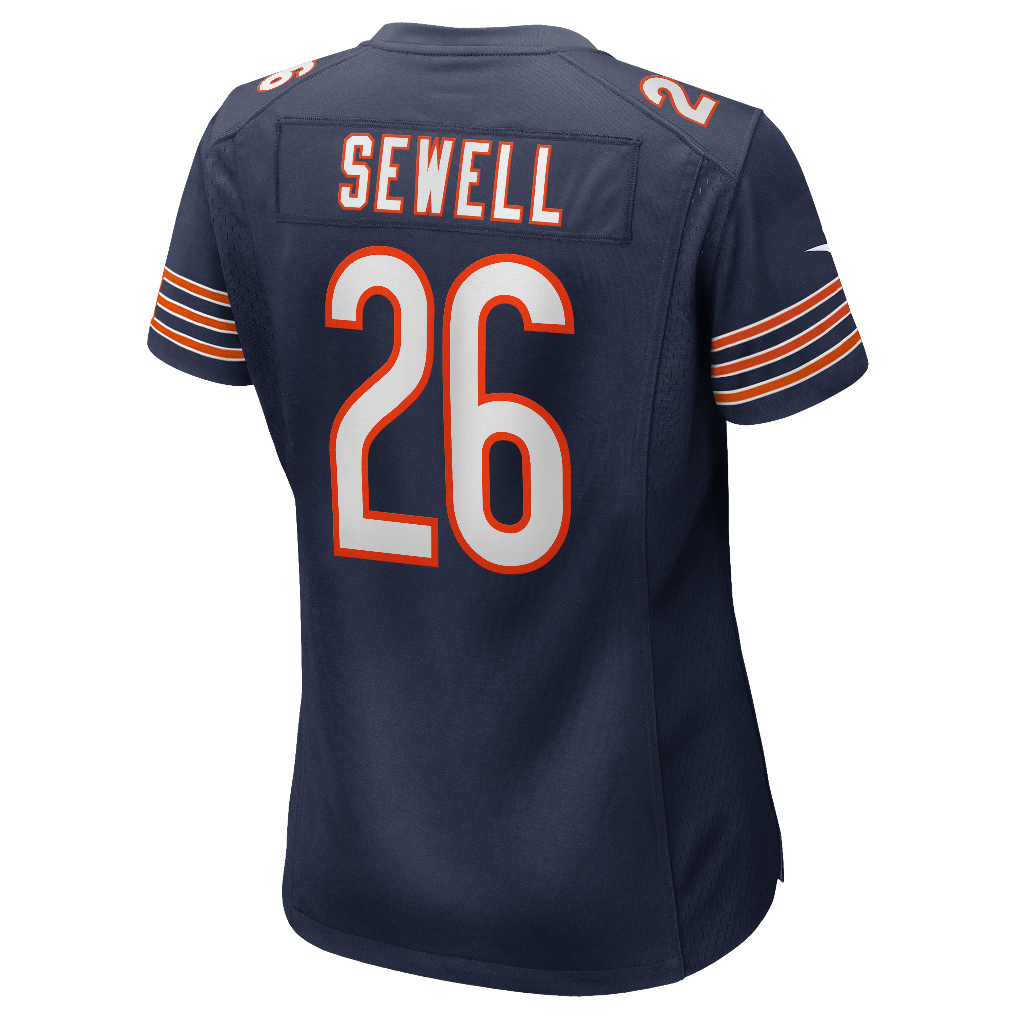 Women's Nike Marlen Sewell Navy Chicago Bears Team Game Jersey