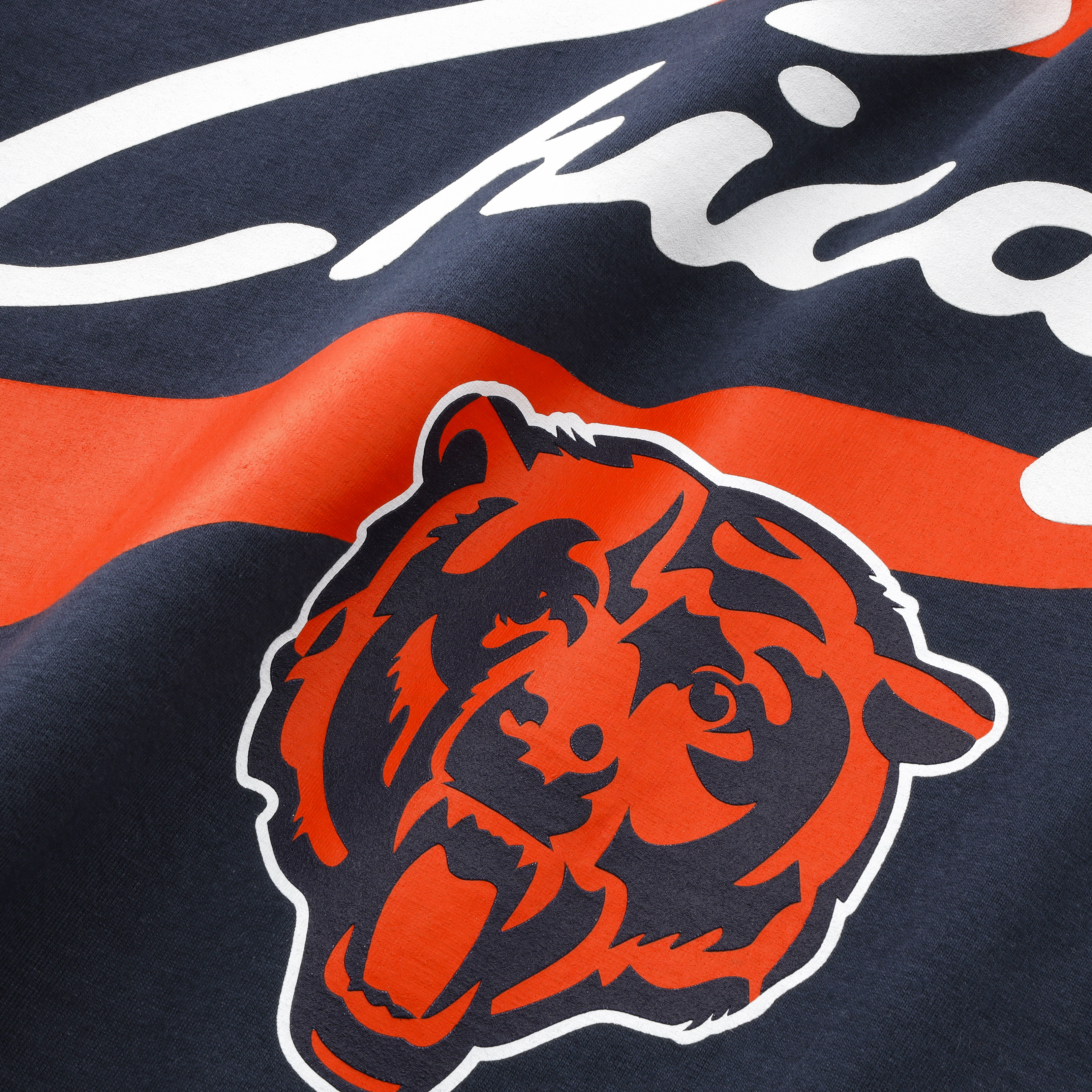 T-shirt boyfriend ample Nike Chicago Bears 2026 Rivalries Collection pour femme, bleu marine