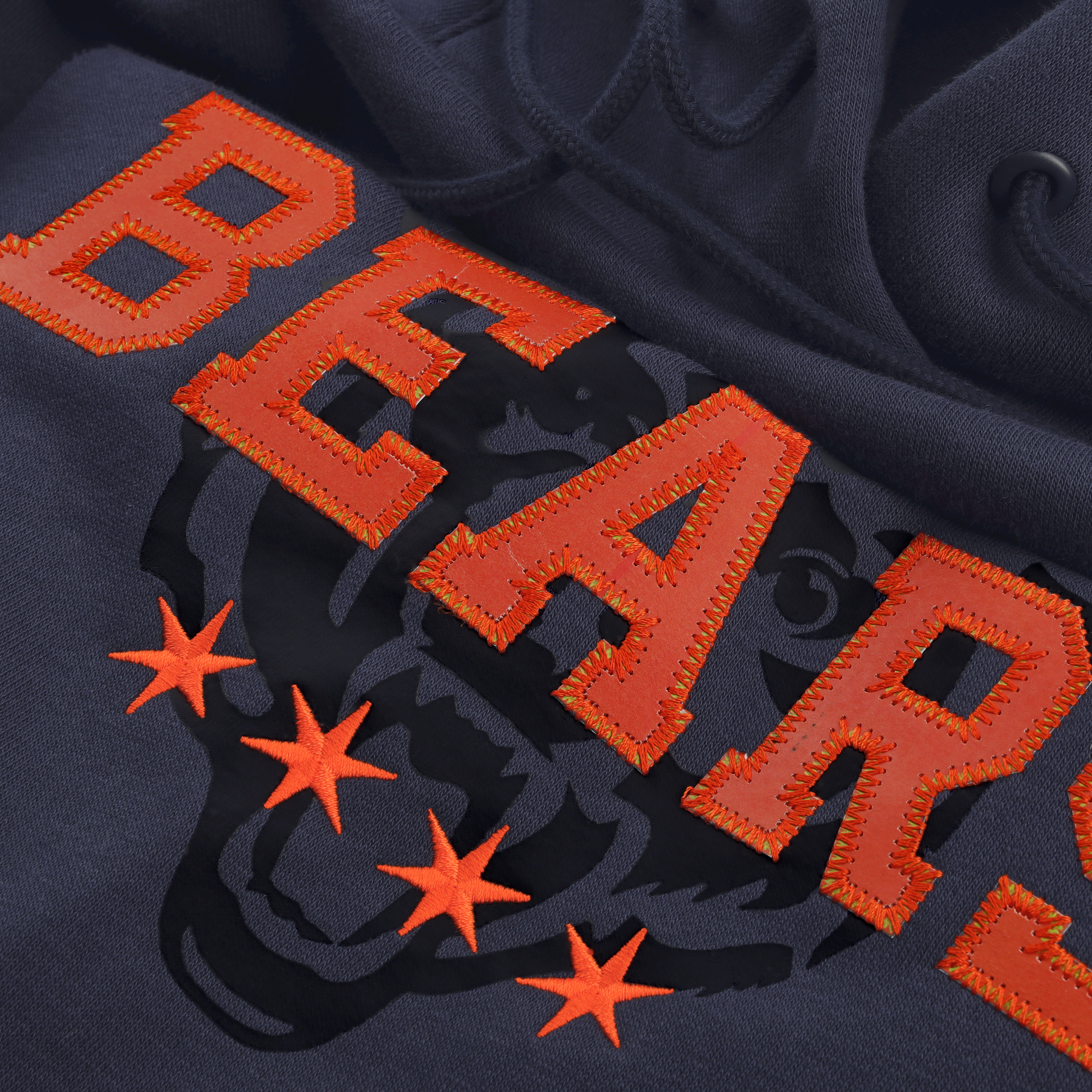 Sweat à capuche oversize Nike Chicago Bears 2026 Rivalries Collection pour femme, bleu marine