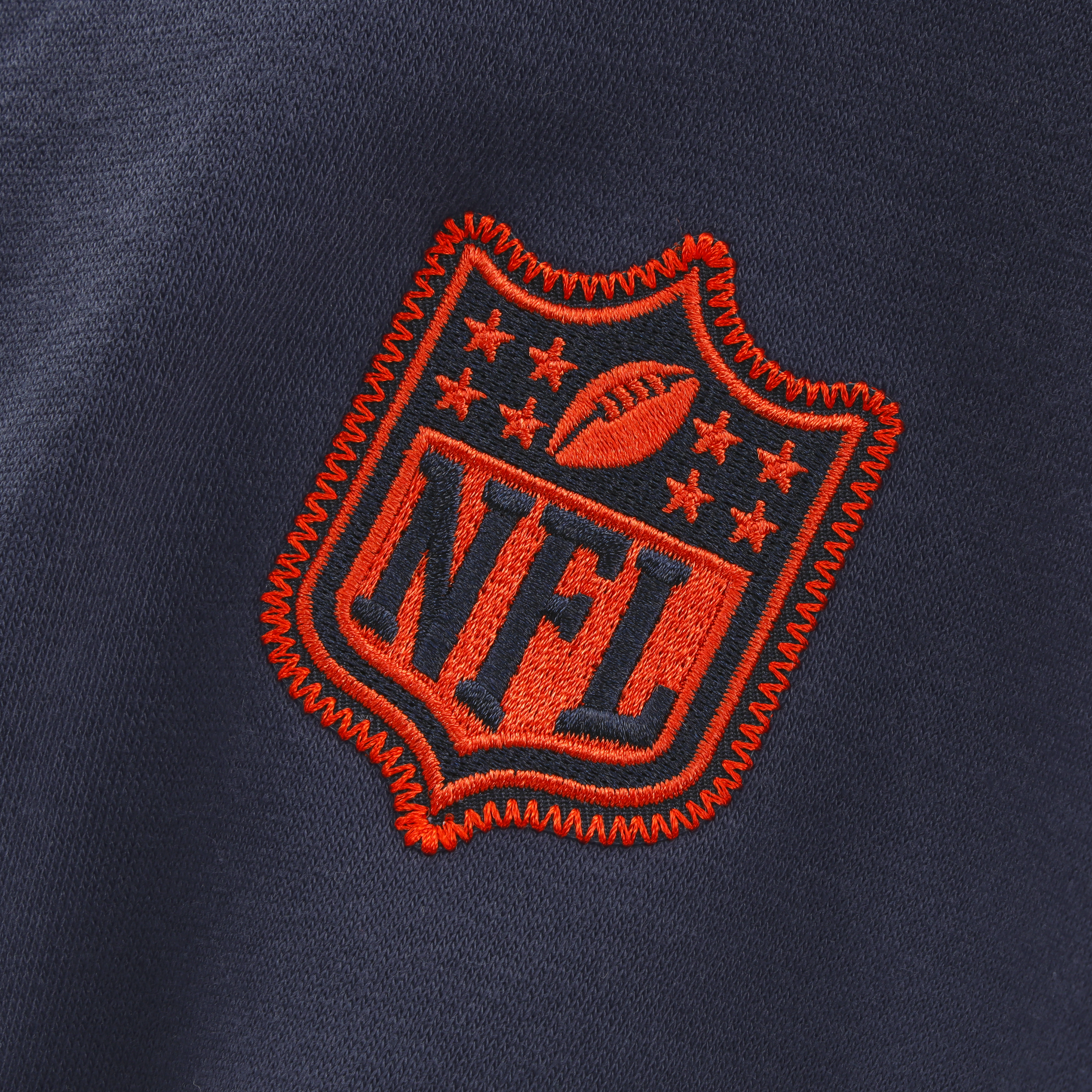 Sweat à capuche oversize Nike Chicago Bears 2026 Rivalries Collection pour femme, bleu marine