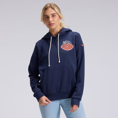  Chicago Bears Nike Women's 2026 Rivalries Collection Standard Issue Sideline Pullover Hoodie - Navy