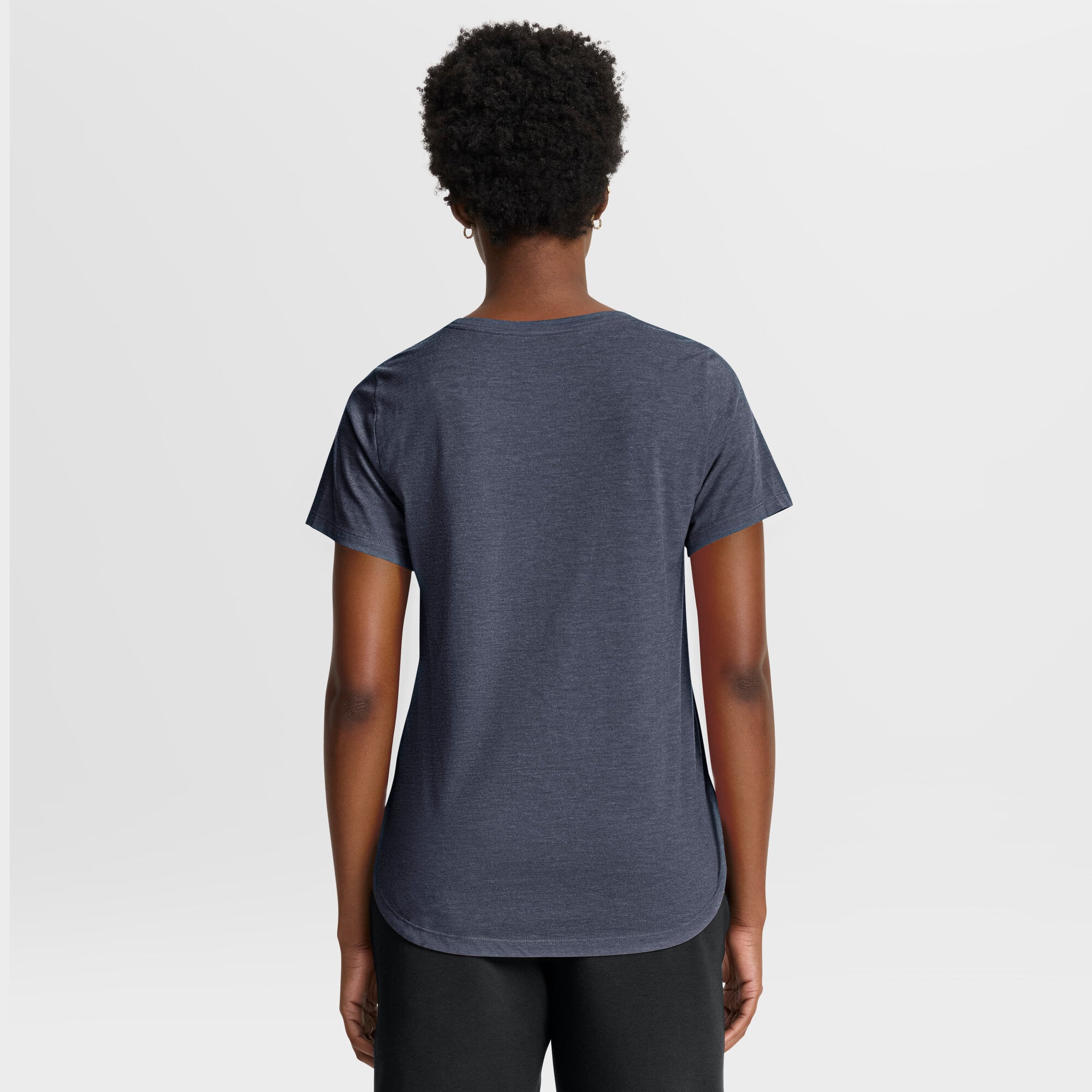 T-shirt Nike Primetime Tri-Blend bleu marine pour femme