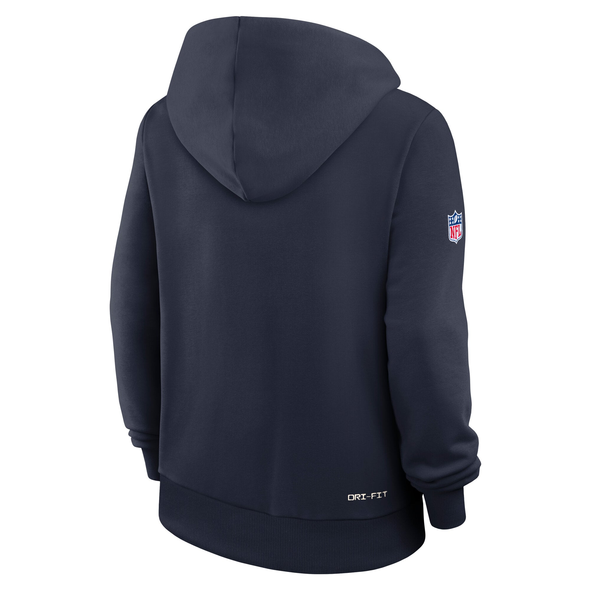 Sweat à capuche Nike Dri-FIT bleu marine Chicago Bears pour femme