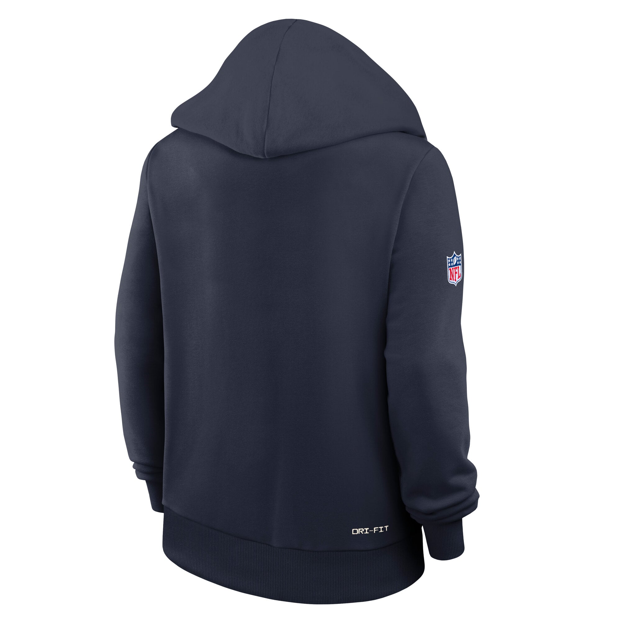 Sweat à capuche Nike Dri-FIT bleu marine Chicago Bears pour femme