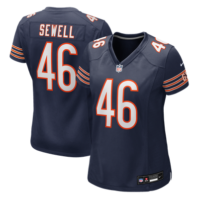 Nephi Sewell Chicago Bears Nike Women's Team Game Jersey - Navy