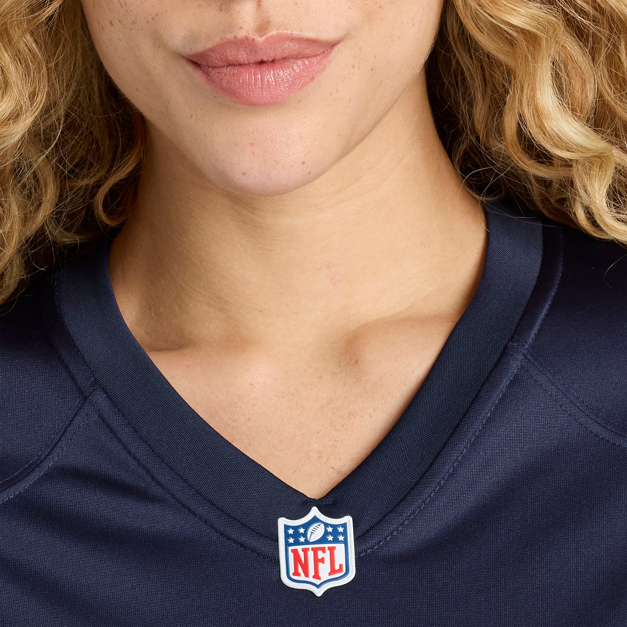 Maillot de match Nike Nick McCloud bleu marine des Chicago Bears pour femmes