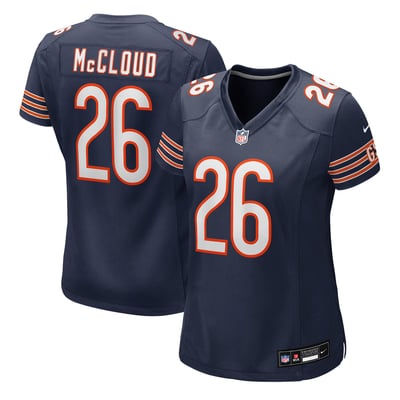 Nick McCloud Chicago Bears Nike Women's Team Game Jersey - Navy