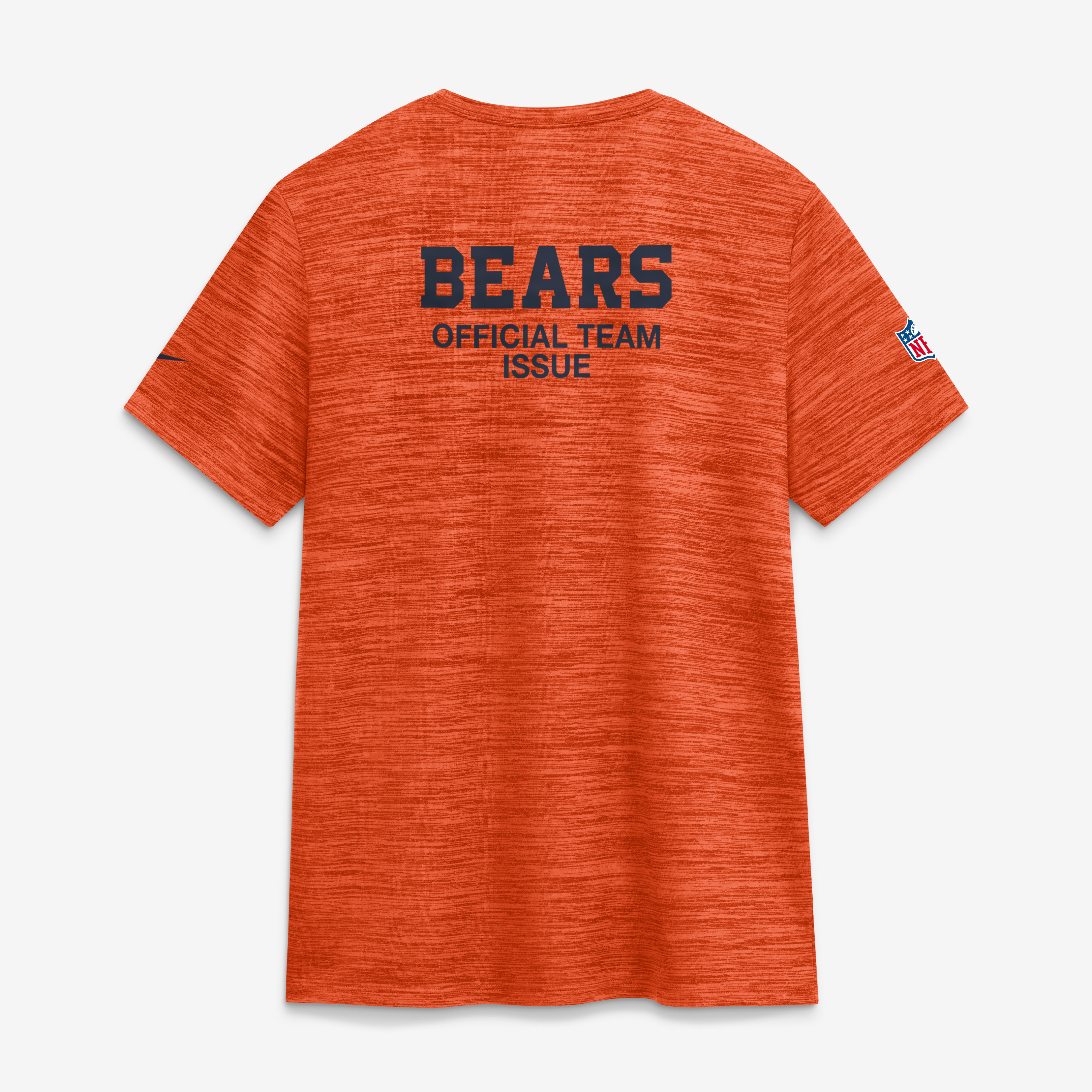 Women's Nike Orange Chicago Bears 2026 Rivalries Collection Sideline Velocity Dri-FIT T-Shirt