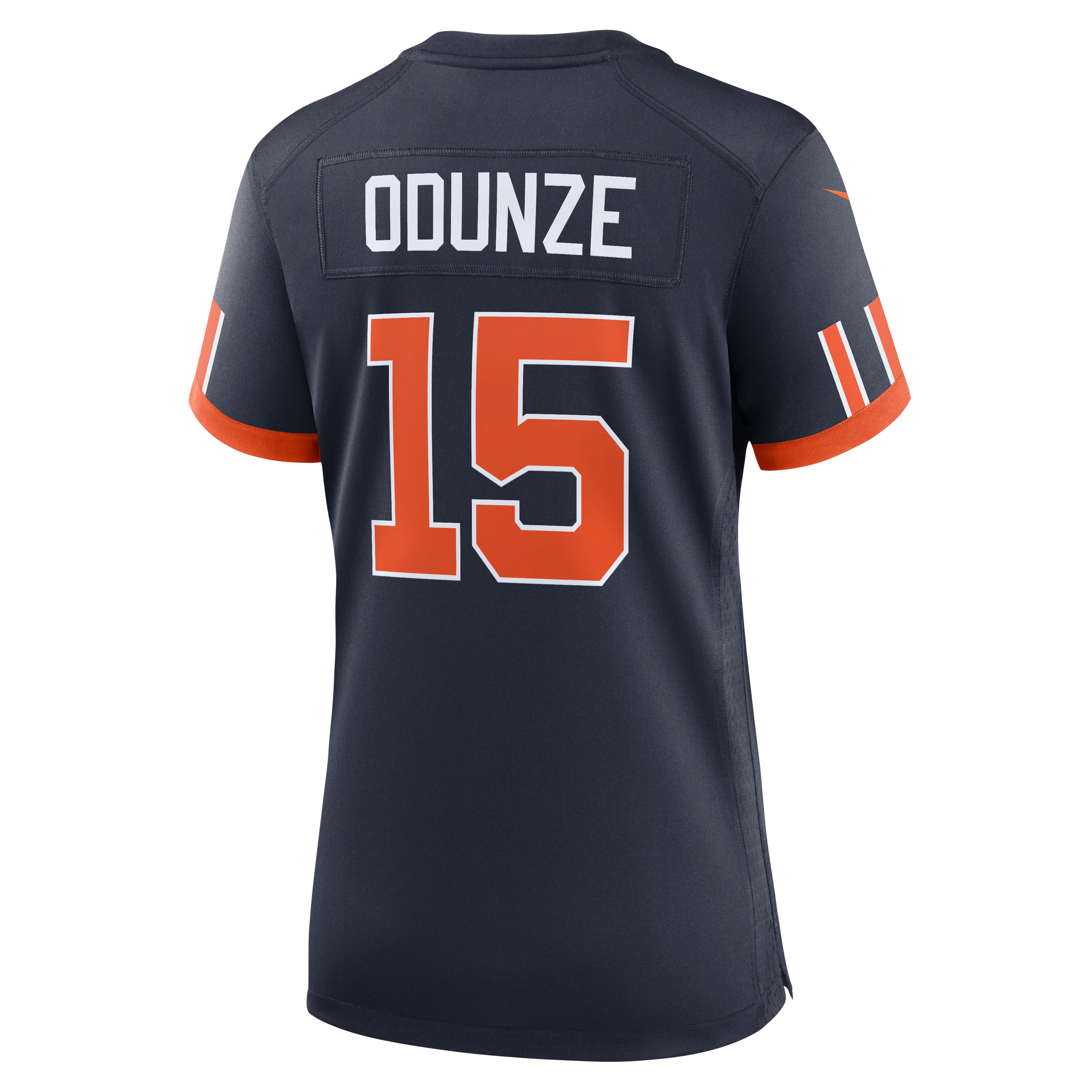 Women's Nike Rome Odunze Navy Chicago Bears 2026 Rivalries Collection Game Jersey