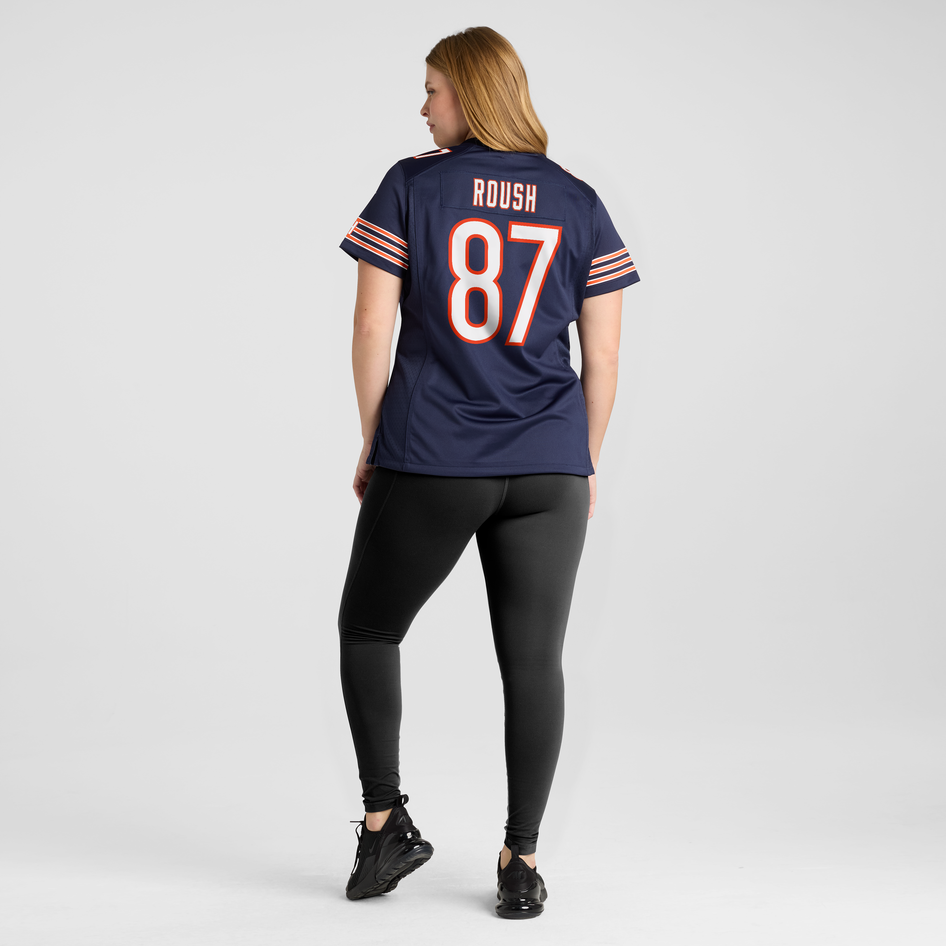 Women's Nike Sam Roush Navy Chicago Bears Team Game Jersey