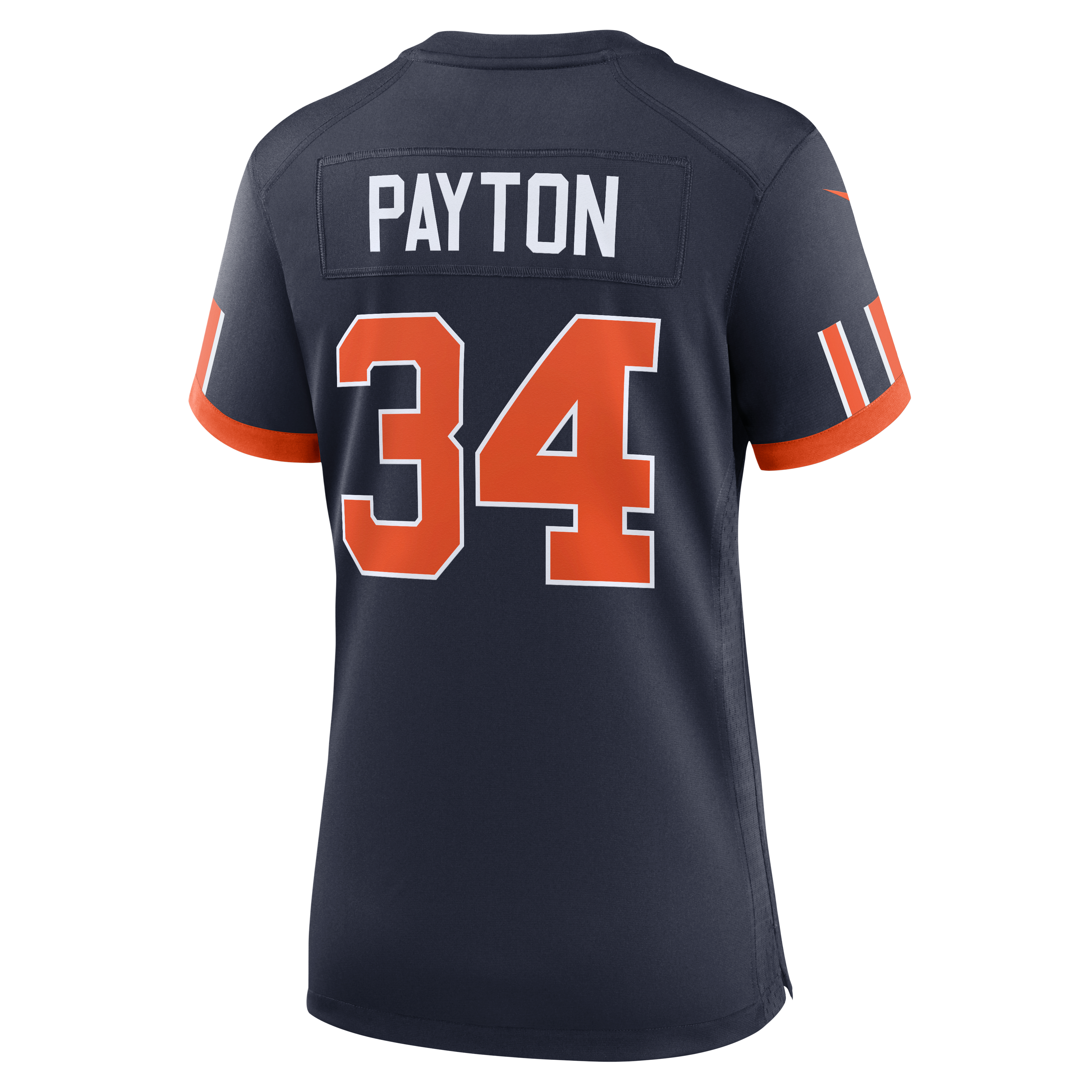 Maillot de match Nike Walter Payton bleu marine Chicago Bears Collection Rivalités 2026 pour femme