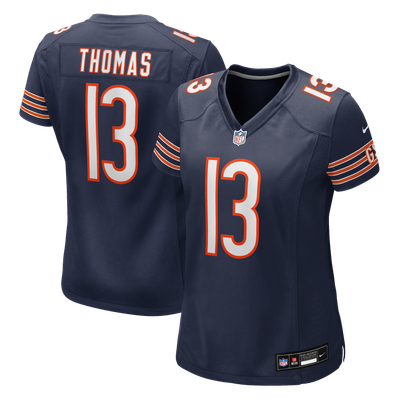 Zavion Thomas Chicago Bears Nike Women's Team Game Jersey - Navy