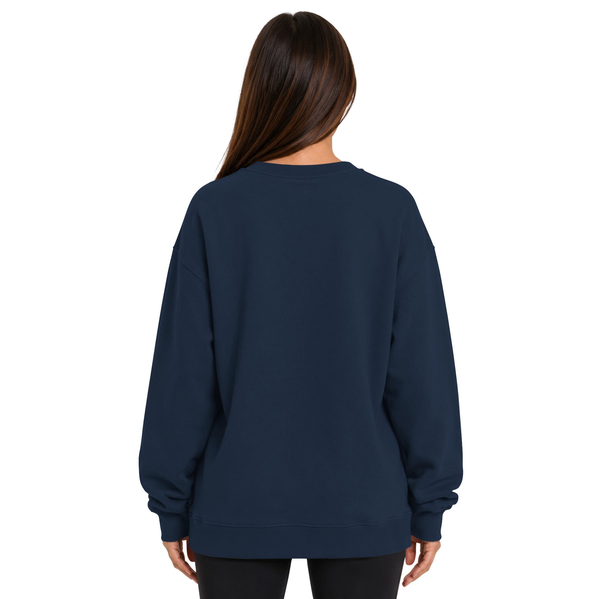 Sweat-shirt oversize en polaire Starter bleu marine Chicago Bears pour femme
