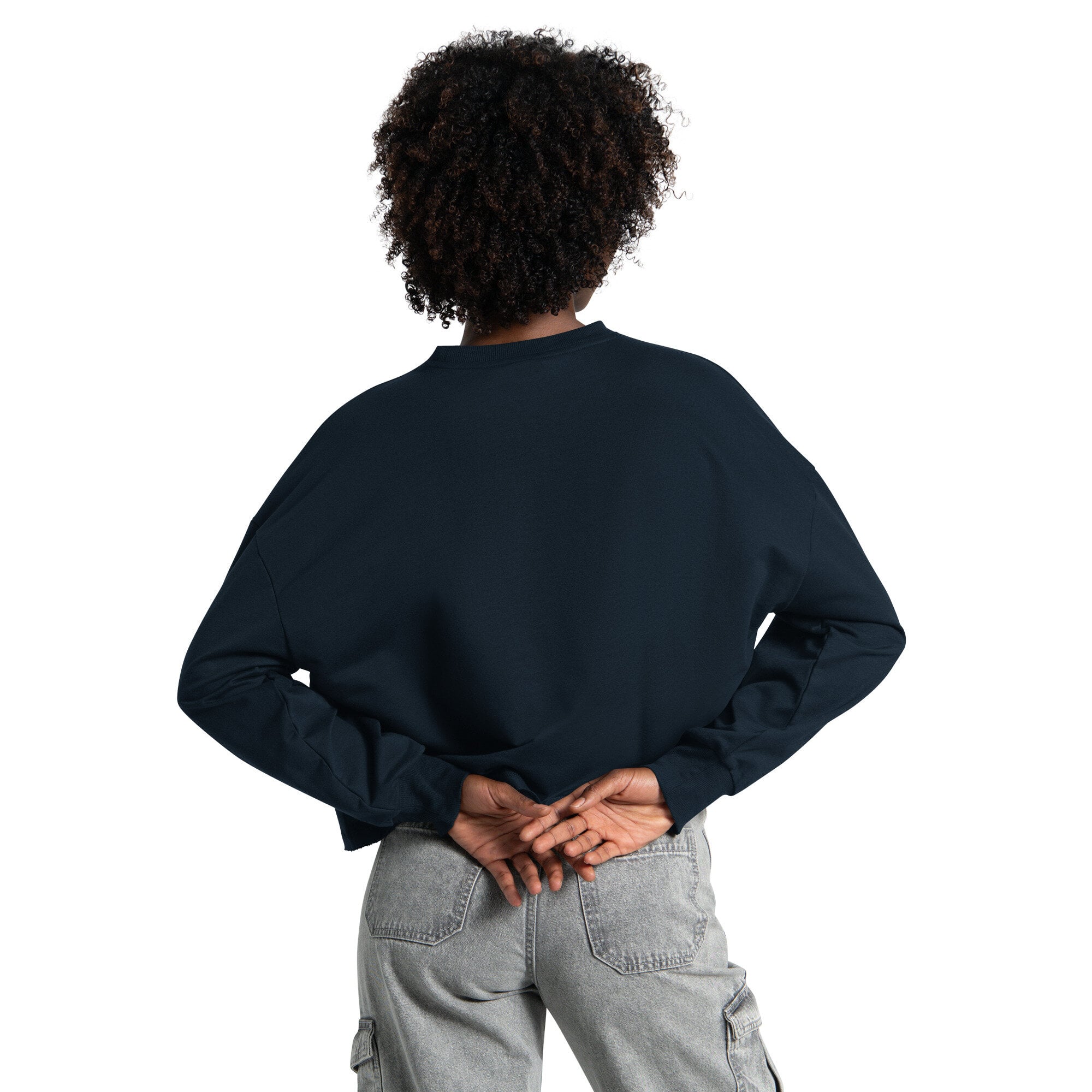 Sweat-shirt court Starter pour femme, bleu marine, Chicago Bears Bleachers