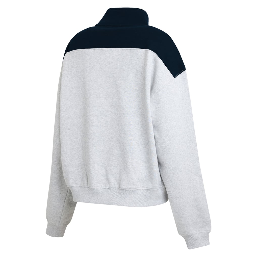 Chicago Bears WEAR by Erin Andrews Women's Colorblock Half-Zip Pullover ...