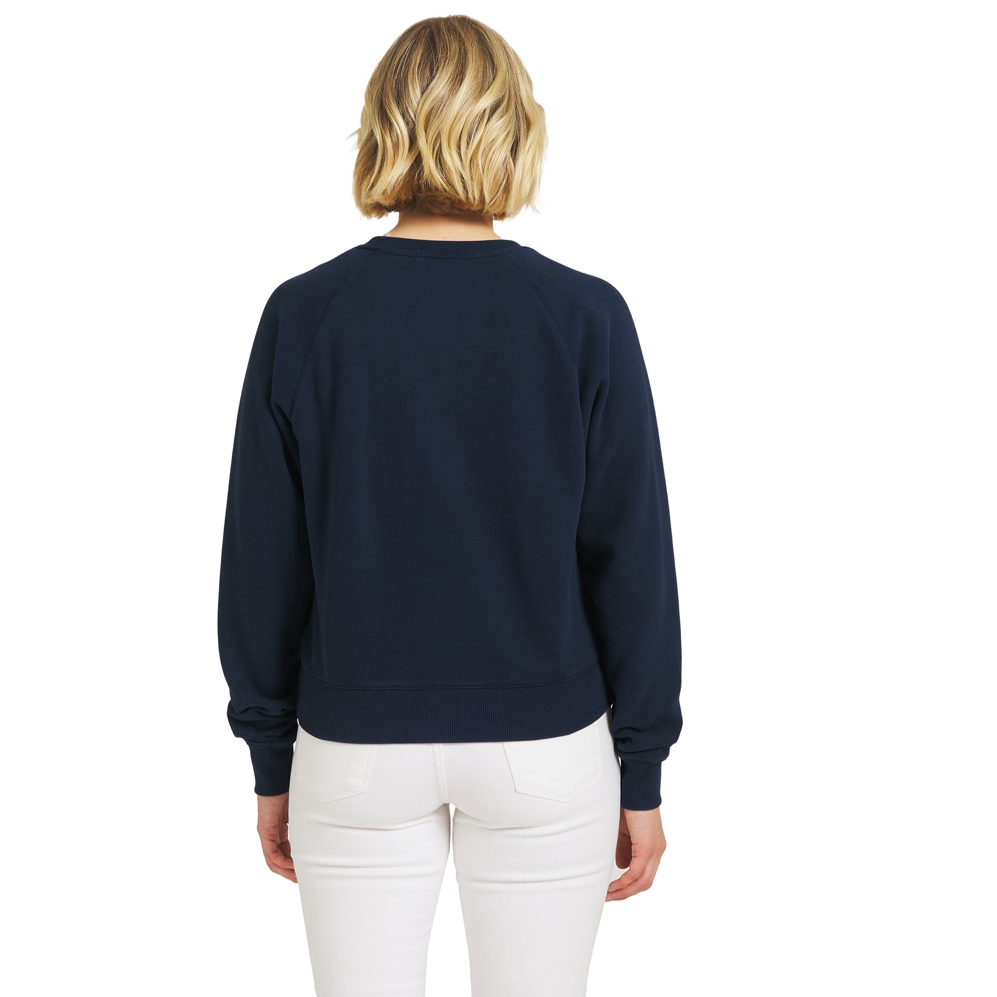 Gilet cardigan chiné bleu marine Chicago Bears pour femme de la marque WEAR by Erin Andrews