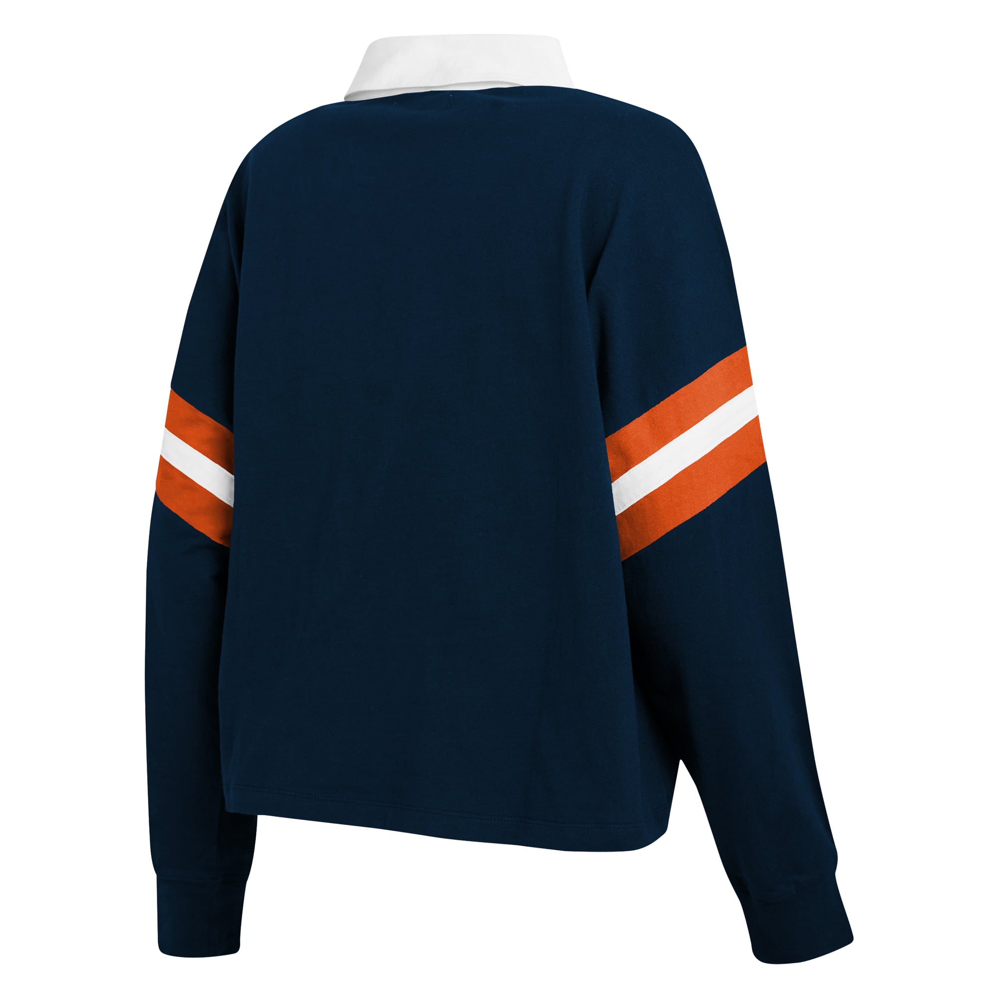 T-shirt à manches longues bleu marine Chicago Bears Rugby pour femmes de la marque WEAR by Erin Andrews