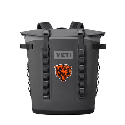  Chicago Bears YETI Hopper M20 Soft Cooler Backpack - Charcoal