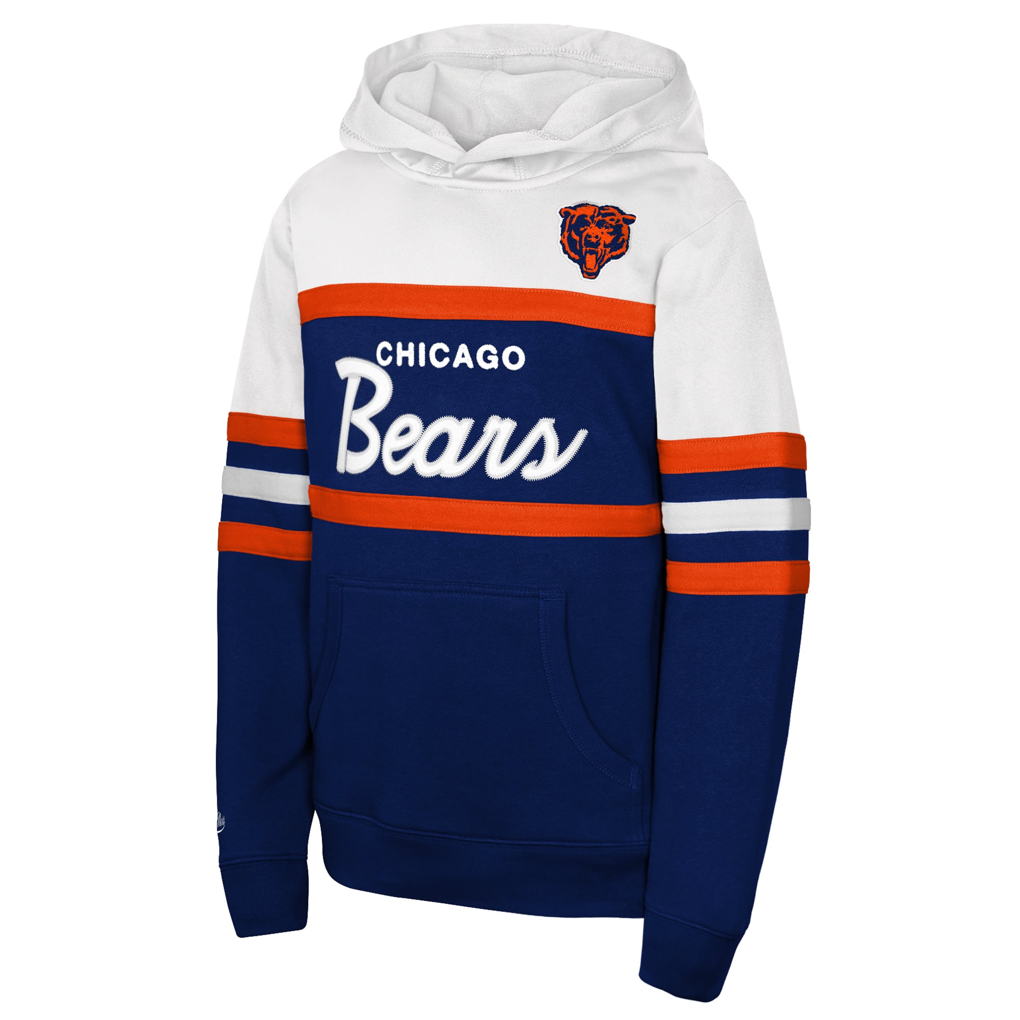 Youth Mitchell & Ness Navy Chicago Bears Head Coach Hoodie