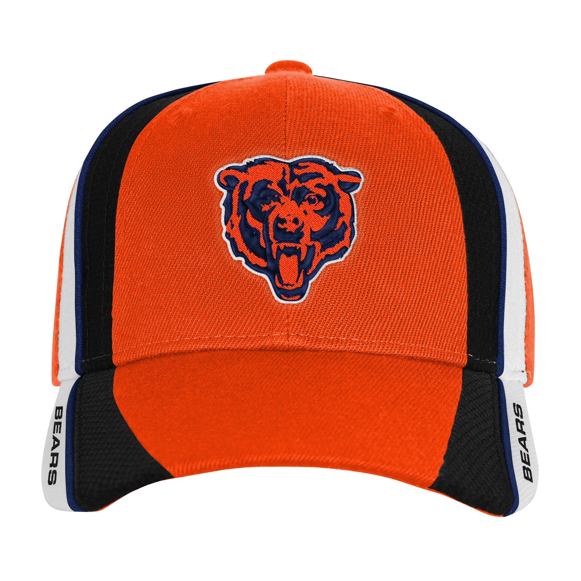 Casquette ajustable Mitchell & Ness Orange Chicago Bears Club Downforce Pro Crown pour enfant