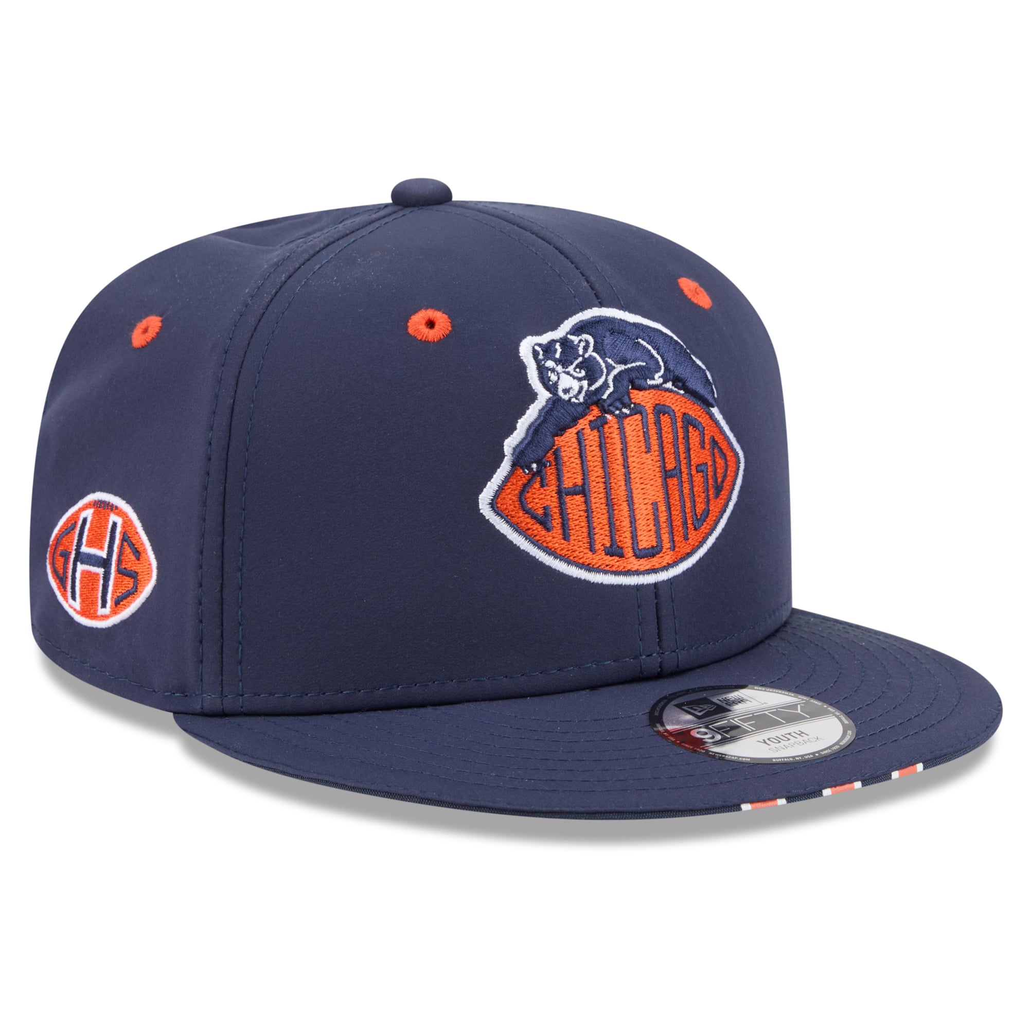 Youth New Era Navy Chicago Bears 2026 Rivalries Collection 9FIFTY Snapback Hat