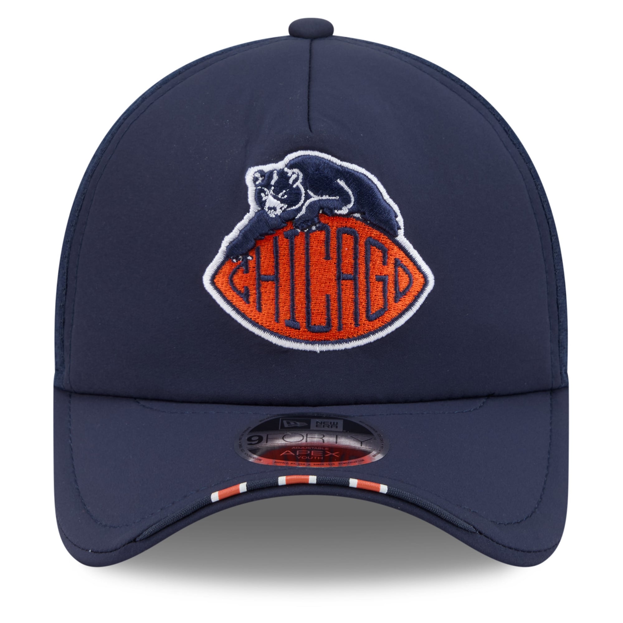 Youth New Era Navy Chicago Bears 2026 Rivalries Collection 9FORTY Apex Adjustable Hat