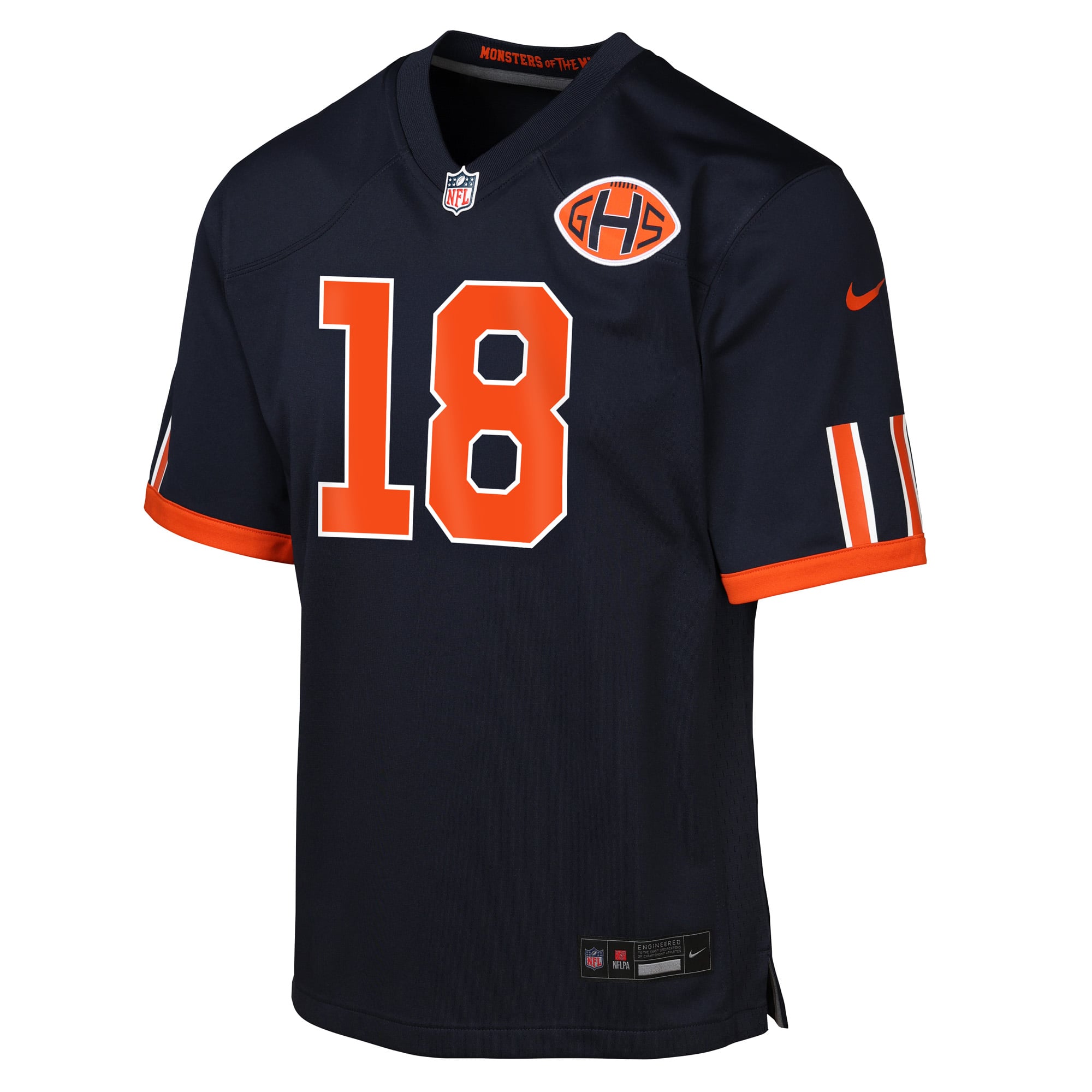 Youth Nike Caleb Williams Navy Chicago Bears 2026 Rivalries Collection Game Jersey