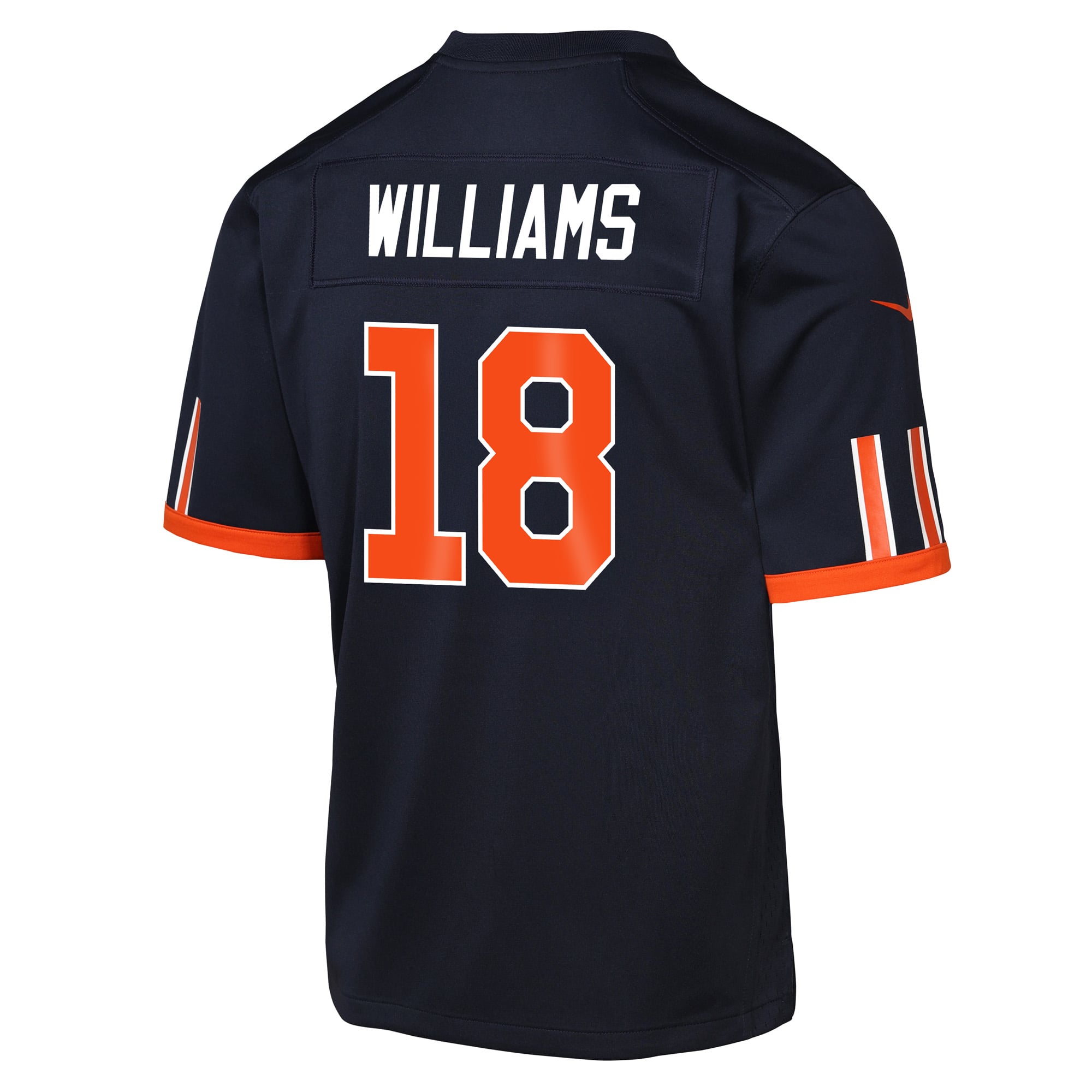 Youth Nike Caleb Williams Navy Chicago Bears 2026 Rivalries Collection Game Jersey
