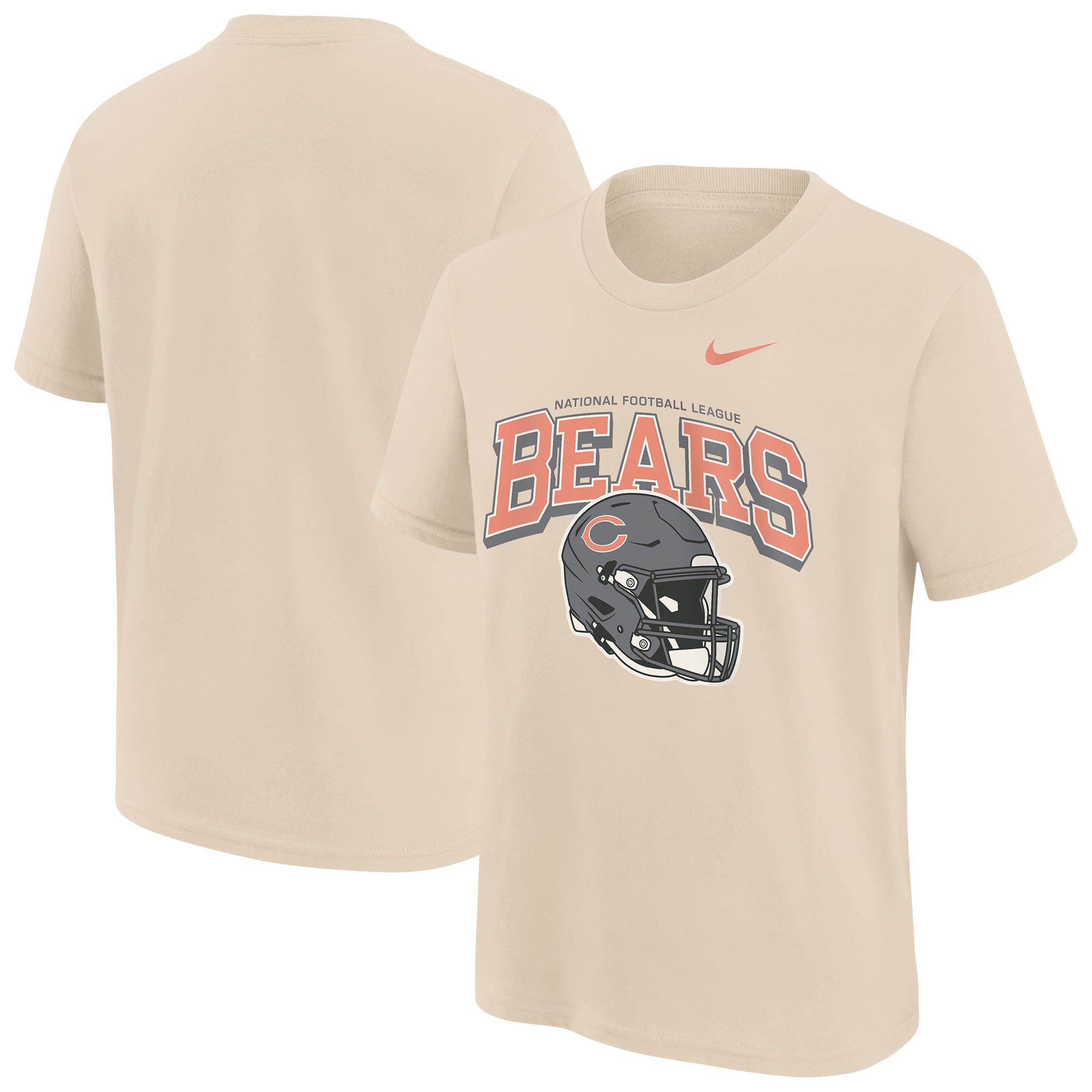 Youth Nike Natural Chicago Bears Vintage Mod Easy Lane T-Shirt