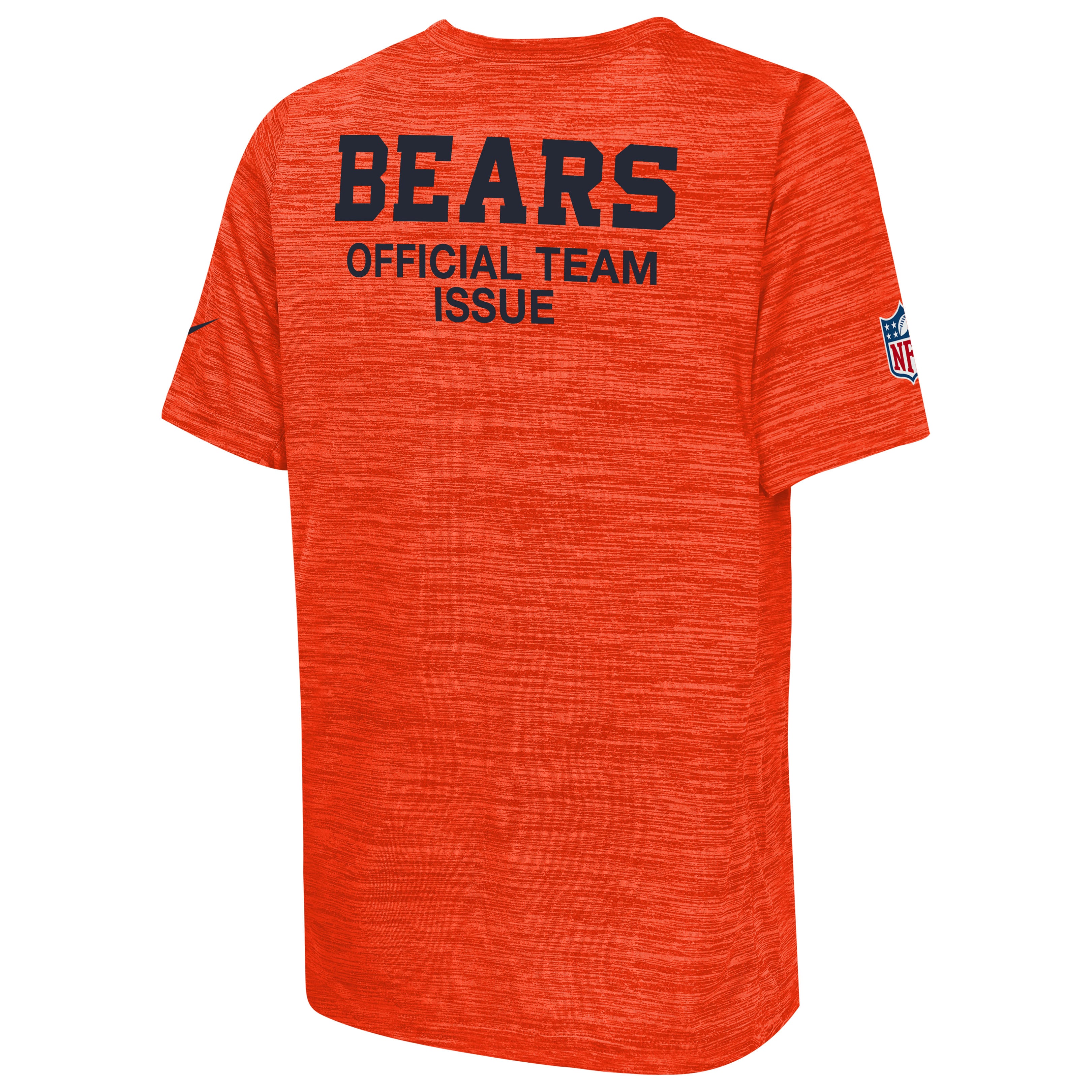 Youth Nike  Orange Chicago Bears 2026 Rivalries Collection Sideline Velocity T-Shirt