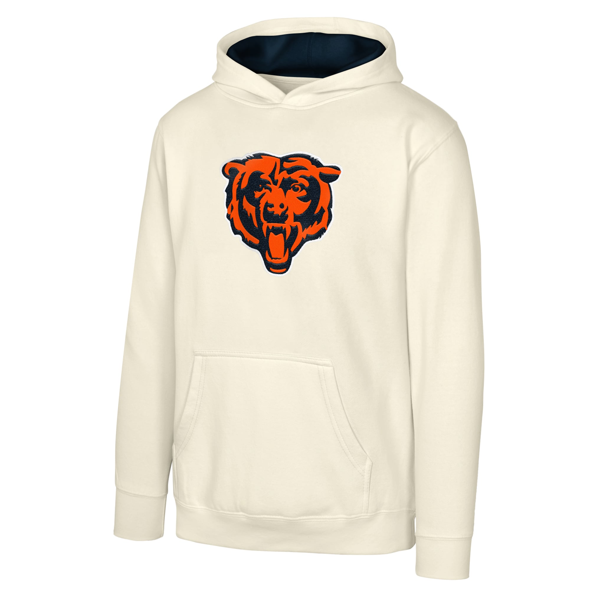 Youth Outerstuff Natural Chicago Bears Prime Pullover Hoodie