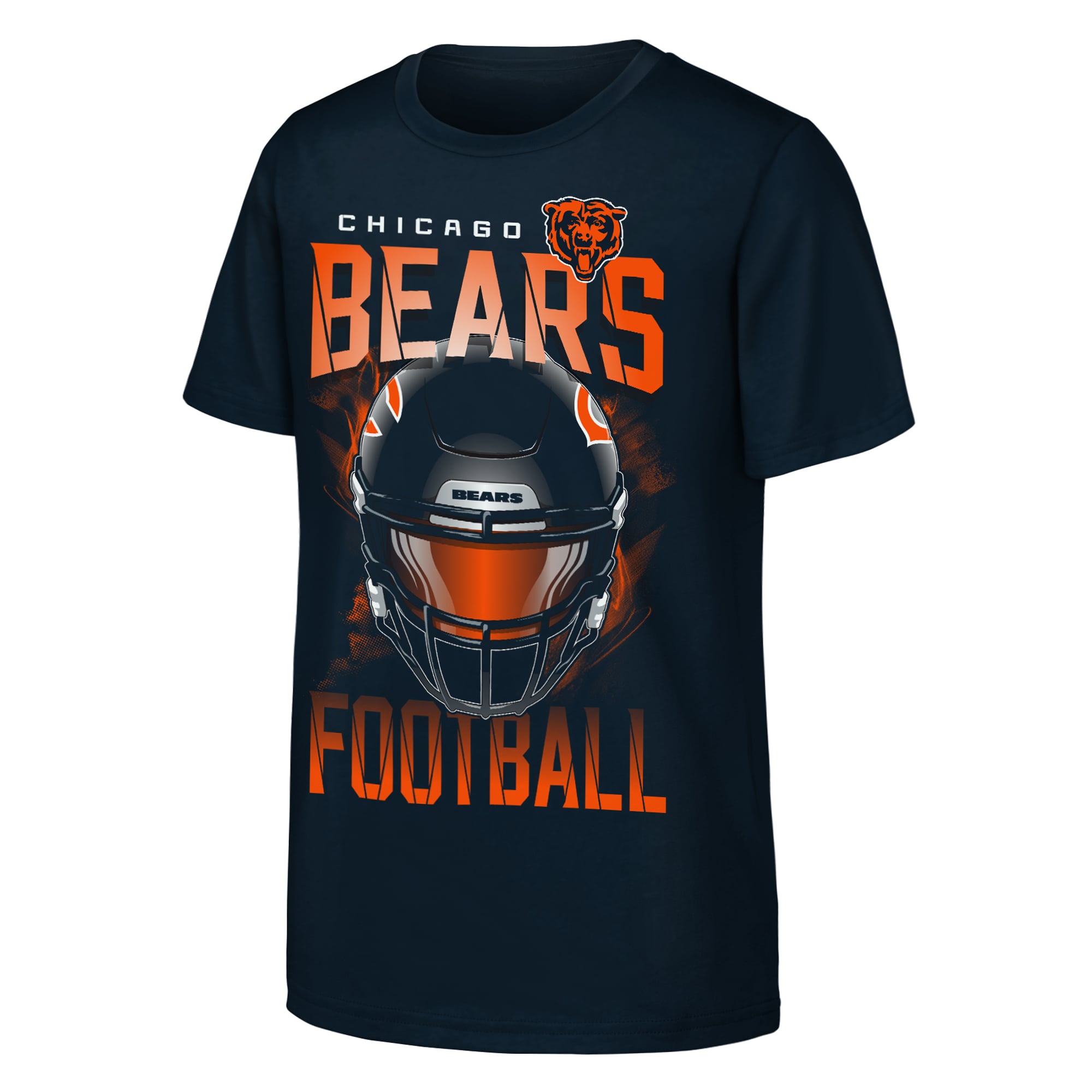 Youth Outerstuff Navy Chicago Bears Full Gear T-Shirt