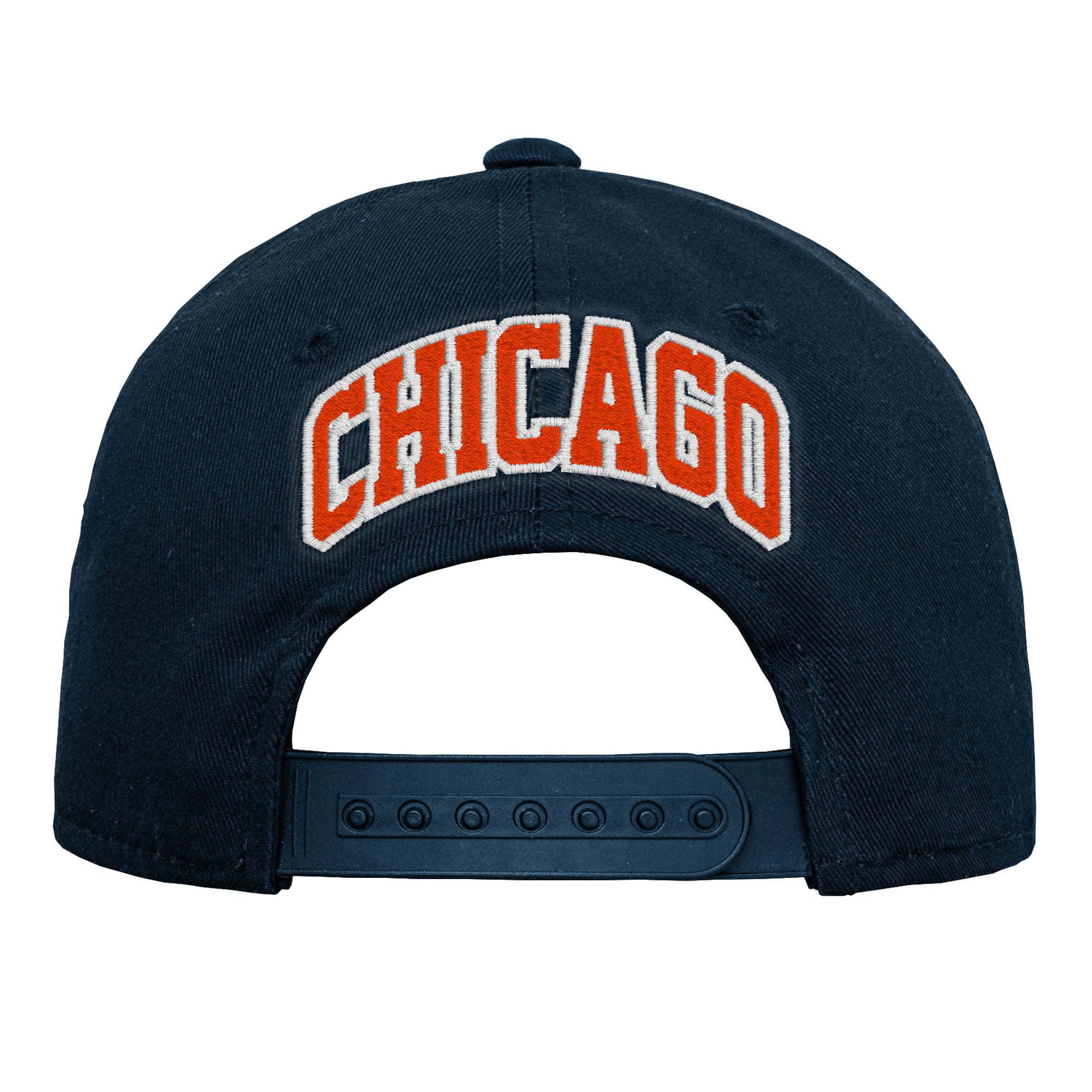 Youth Outerstuff Navy Chicago Bears Pre-Curved Snapback Hat