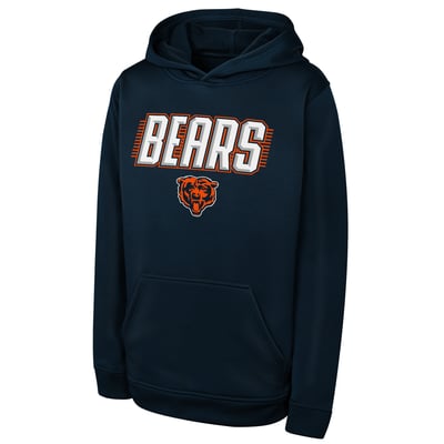 Chicago Bears Outerstuff Youth Sack Party Performance Hoodie - Navy