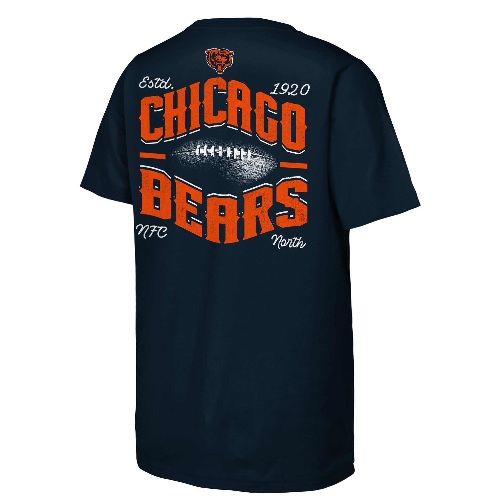 T-shirt Outerstuff bleu marine Chicago Bears pour jeunes, choix numéro un