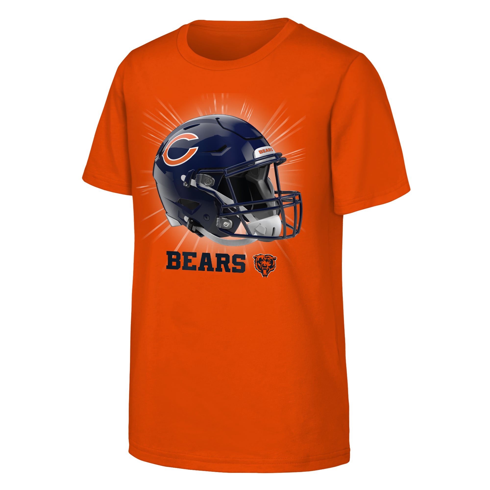 T-shirt Outerstuff orange pour jeunes Chicago Bears, esprit de victoire