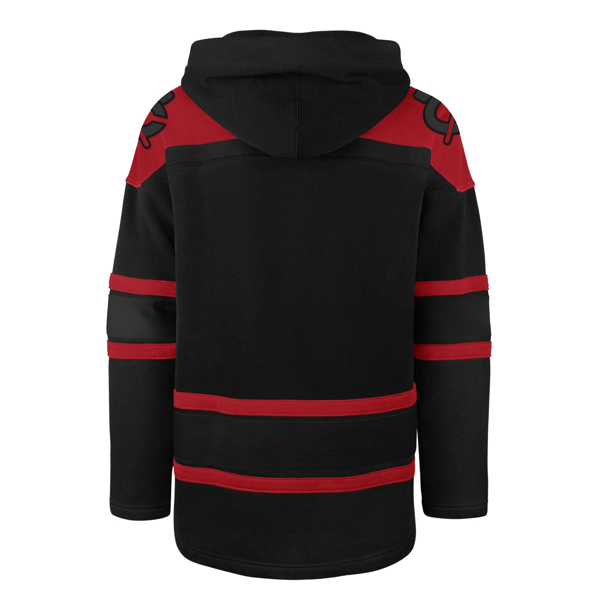 Sweat à capuche lacets Chicago Blackhawks noir '47 pour homme