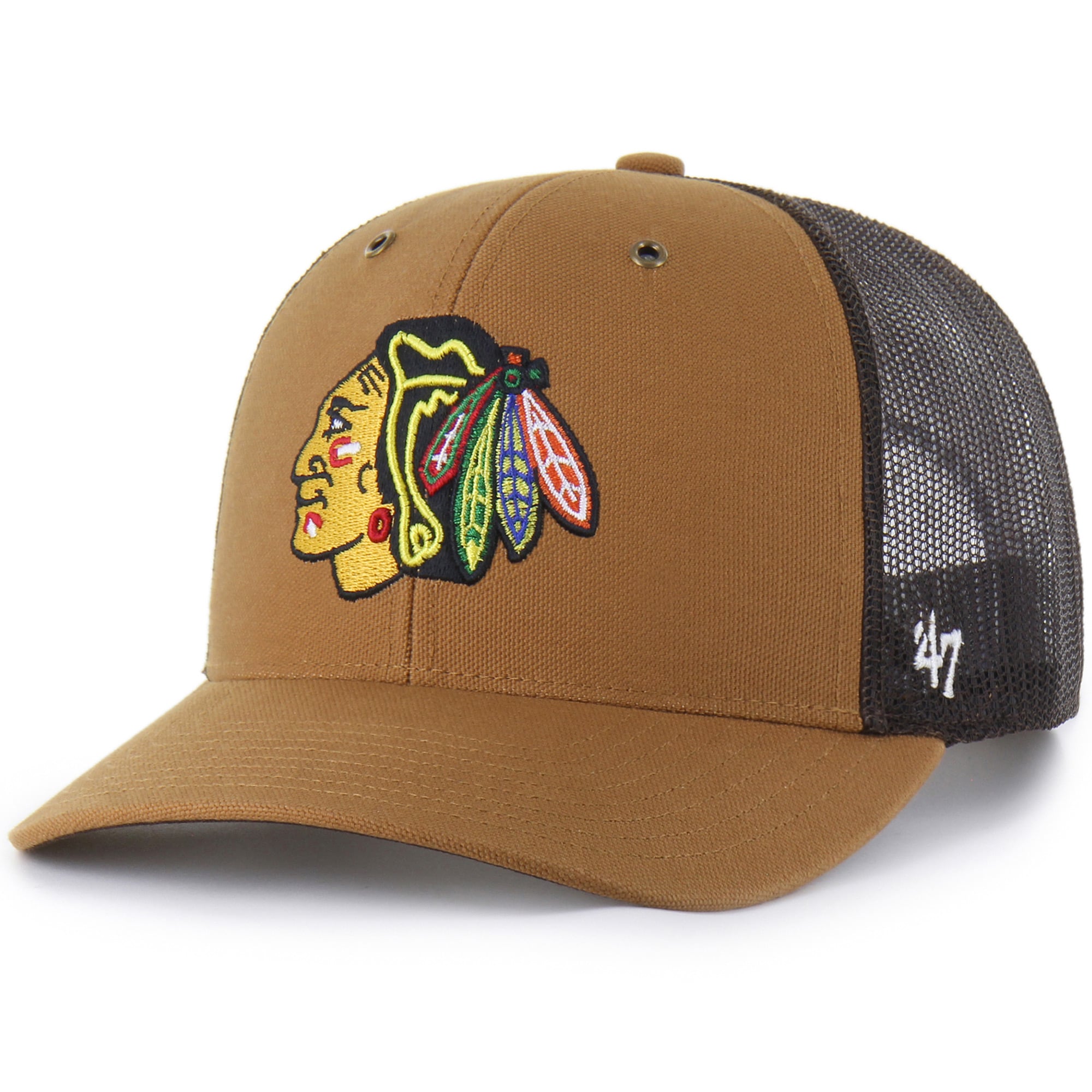 Casquette ajustable Carhartt x '47 Brown Chicago Blackhawks pour homme
