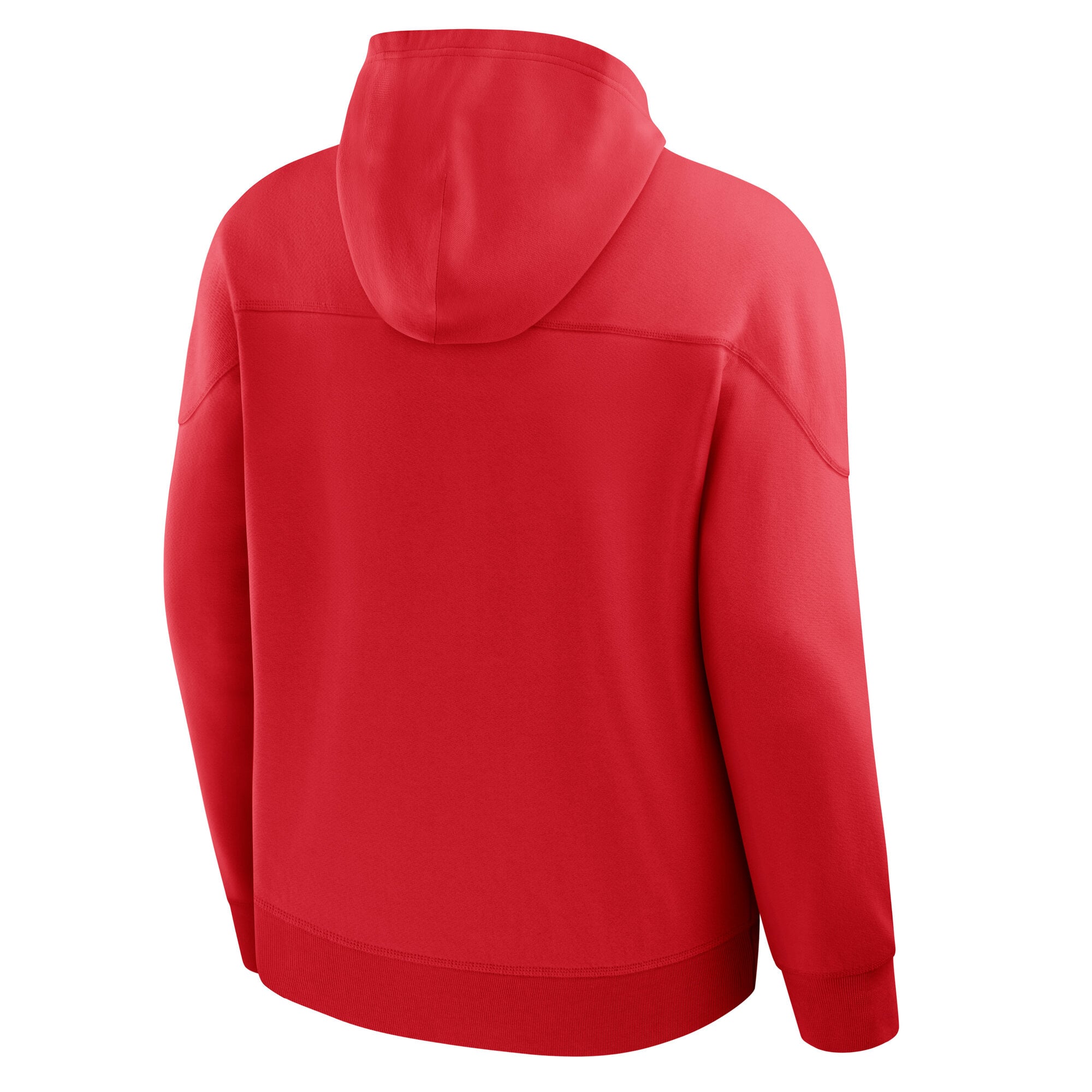 Sweat à capuche en molleton rouge Chicago Blackhawks pour homme, de la marque Fanatics Athletic.