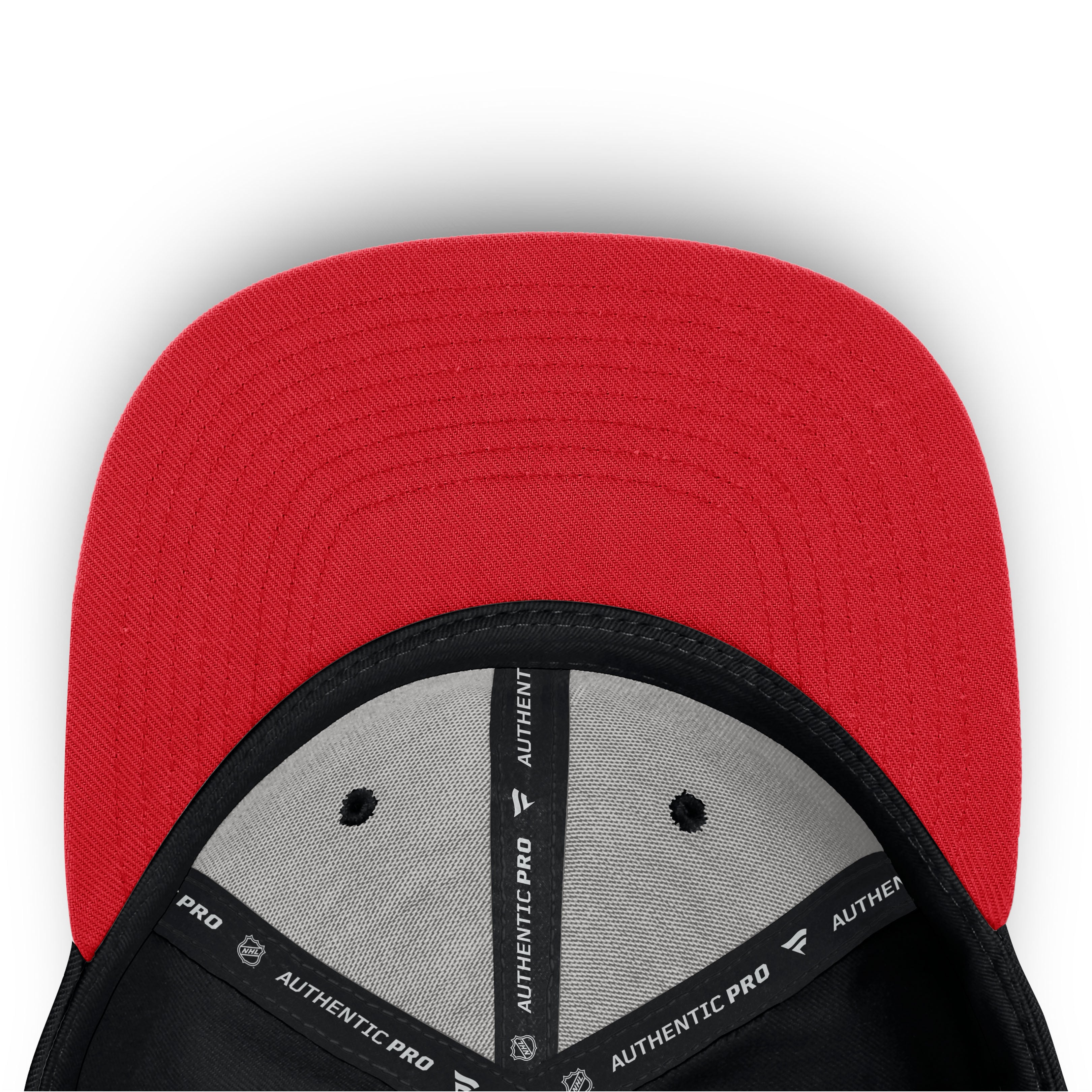 Men's Fanatics Black Chicago Blackhawks Authentic Pro Rink Snapback Hat