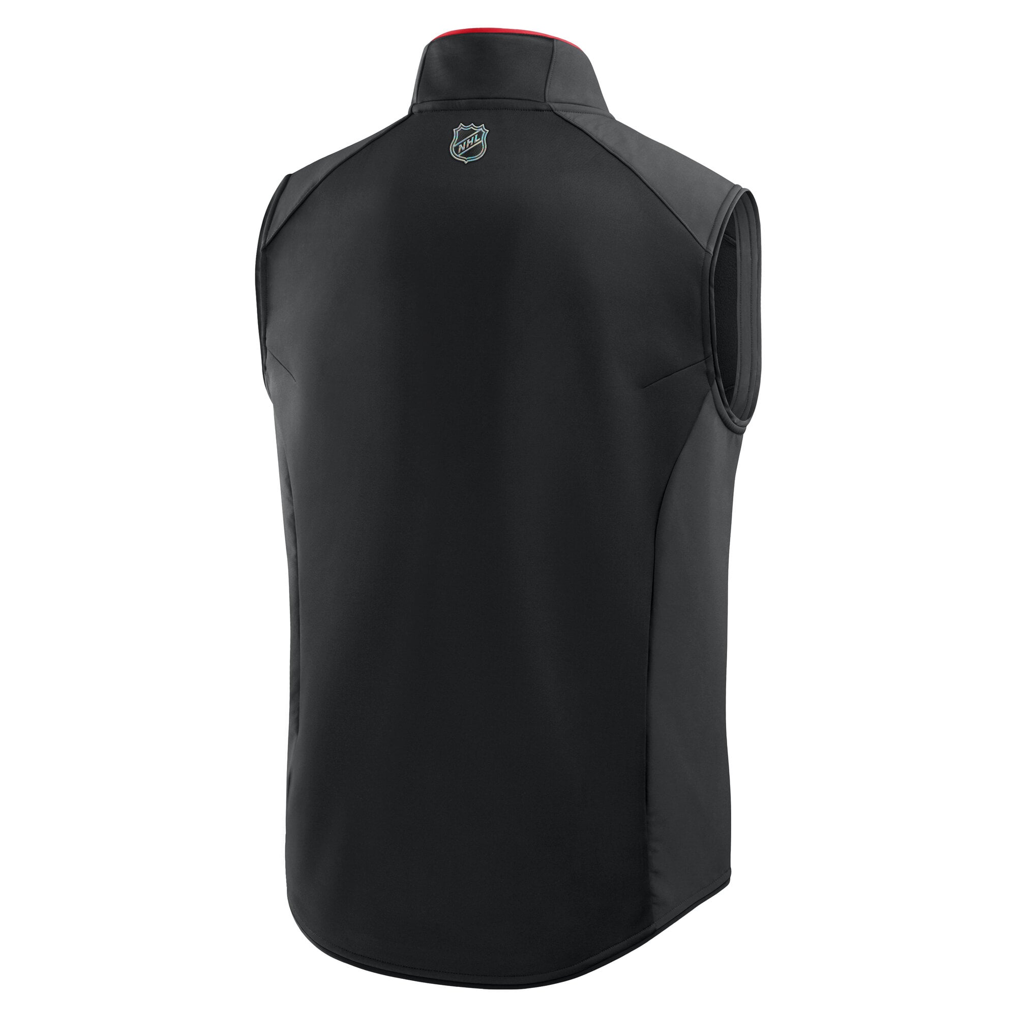 Men's Fanatics Black Chicago Blackhawks Authentic Pro Rink Vest
