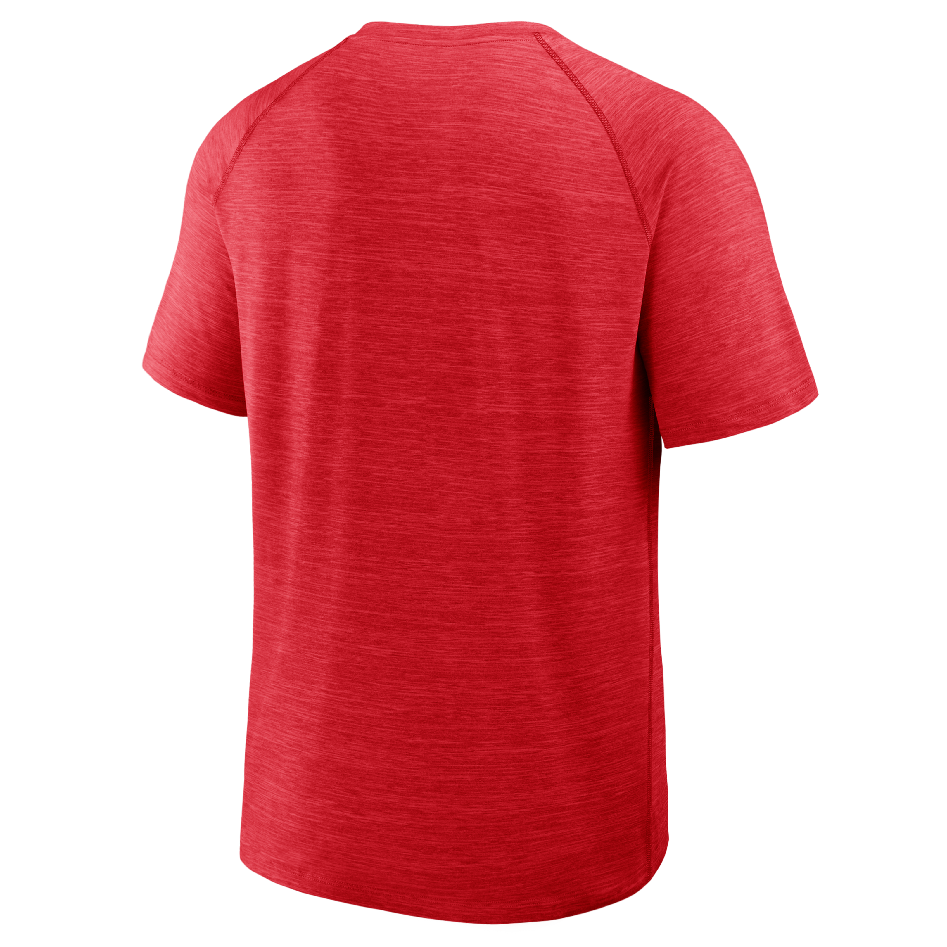 Men's Fanatics Heather Red Chicago Blackhawks Breakaway Clutch Raglan T-Shirt
