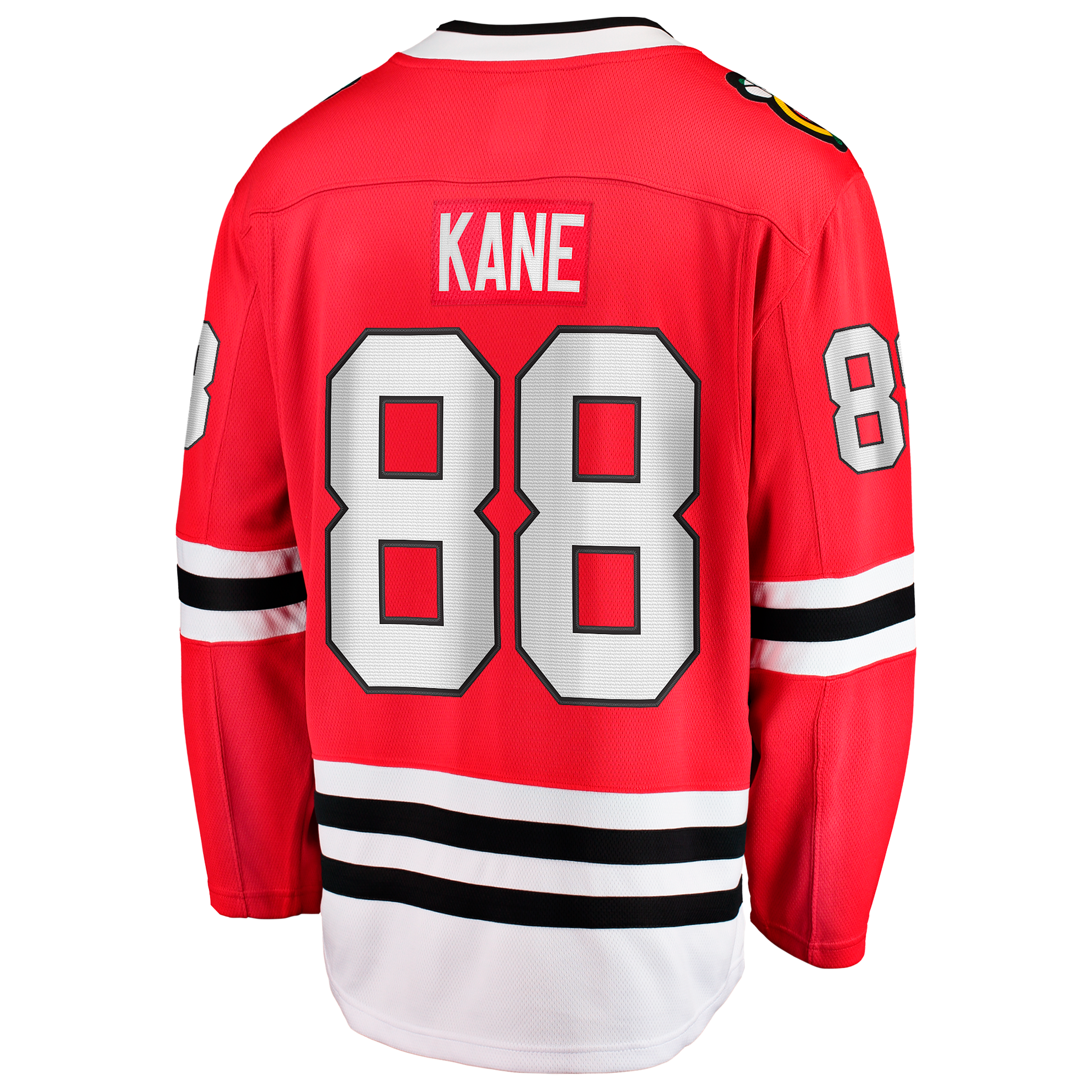 Maillot domicile Chicago Blackhawks rouge Patrick Kane pour homme (Fanatics)