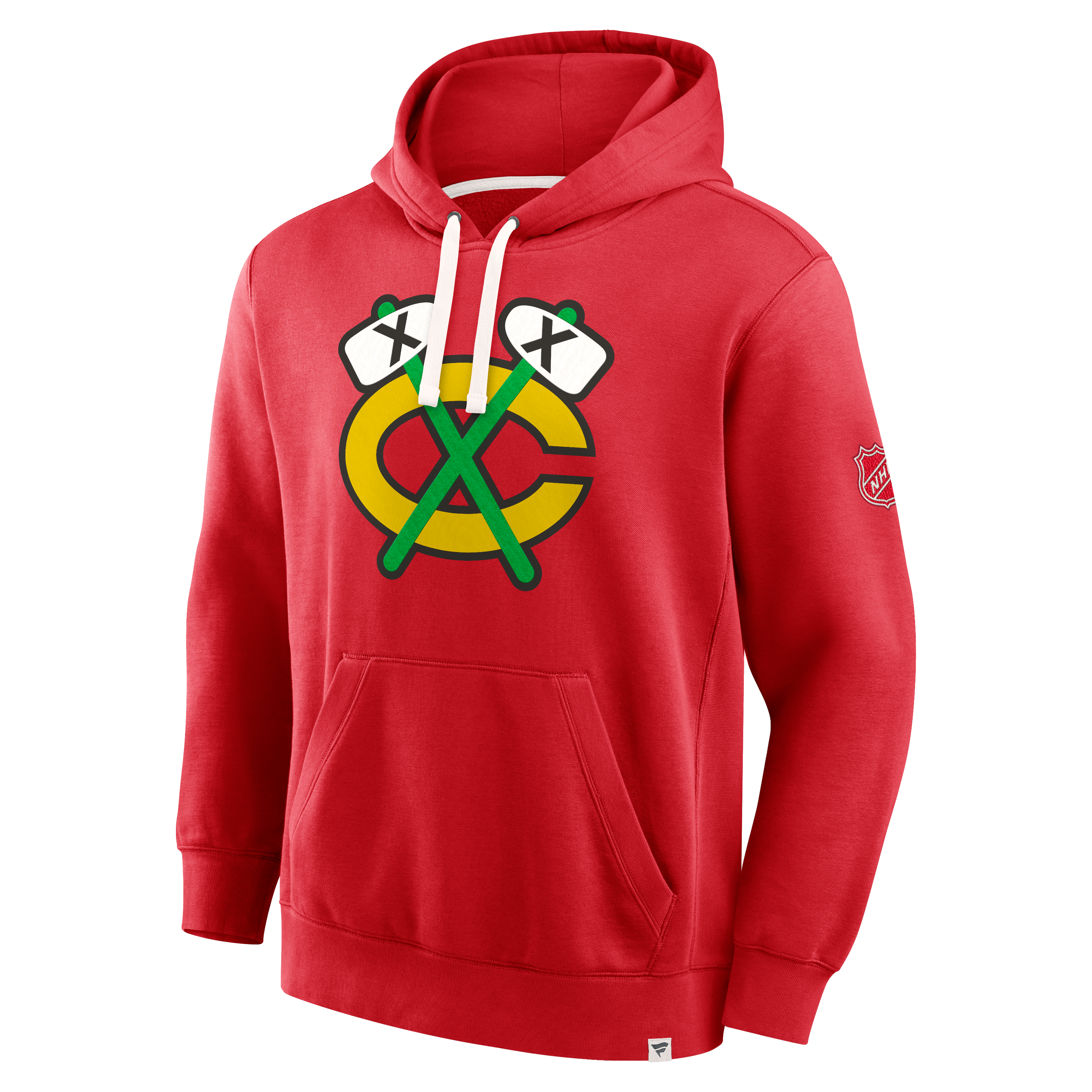 Men's Fanatics  Red Chicago Blackhawks Alternate Logo Fleece Hoodie